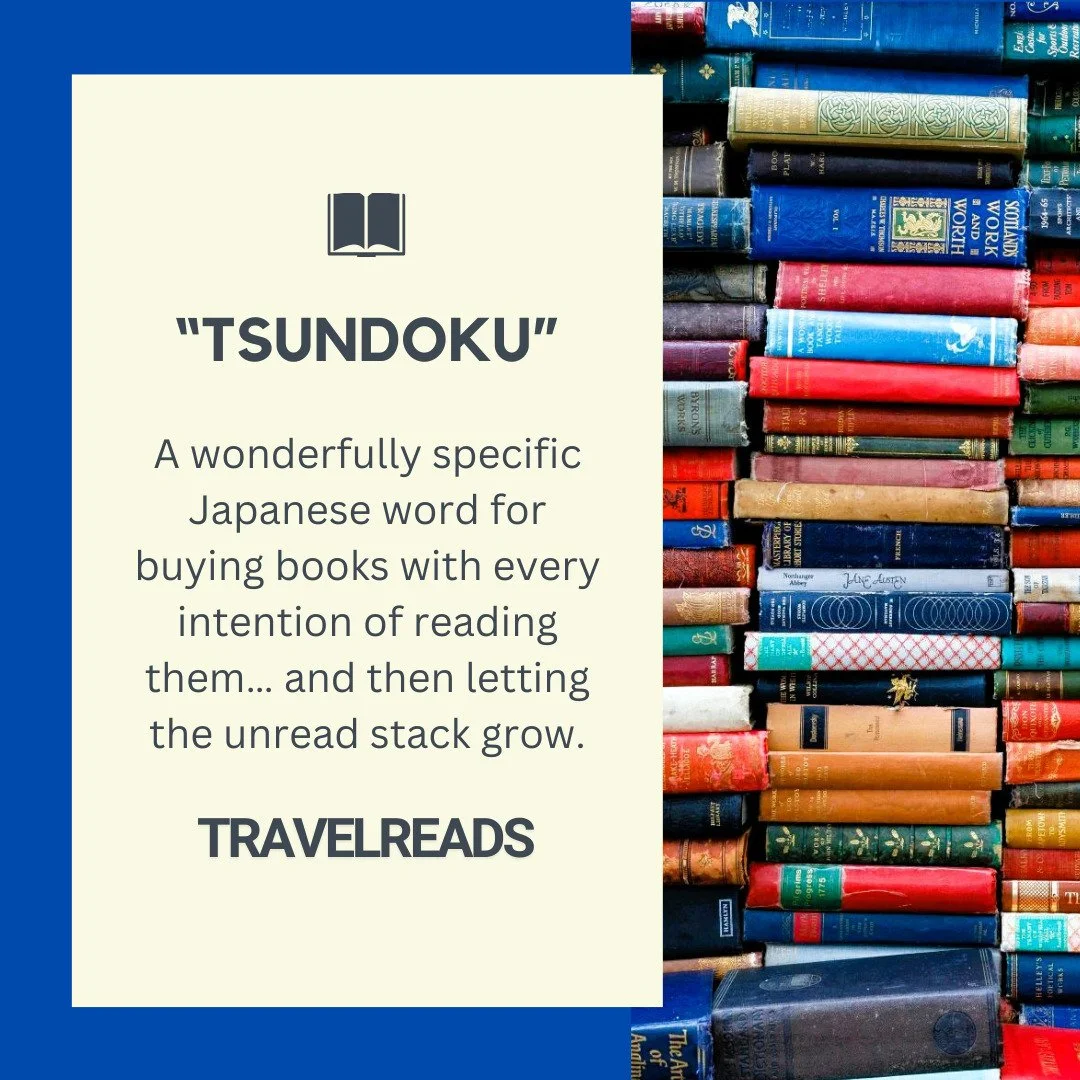 For anyone who has ever walked into a bookstore for one book and somehow left with three. Tsundoku may be less a bad habit than a sign of optimism: there is always another book waiting to be discovered. ✨