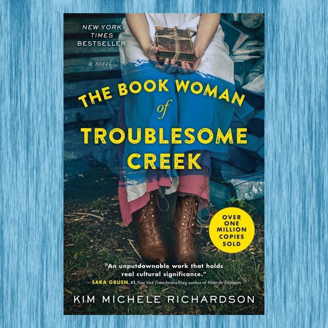Books delivered by mule through the mountains of eastern Kentucky.

Set during the Great Depression, Kim Michele Richardson&rsquo;s The Book Woman of Troublesome Creek follows Pack Horse librarian Cussy Mary Carter as she carries books to families in