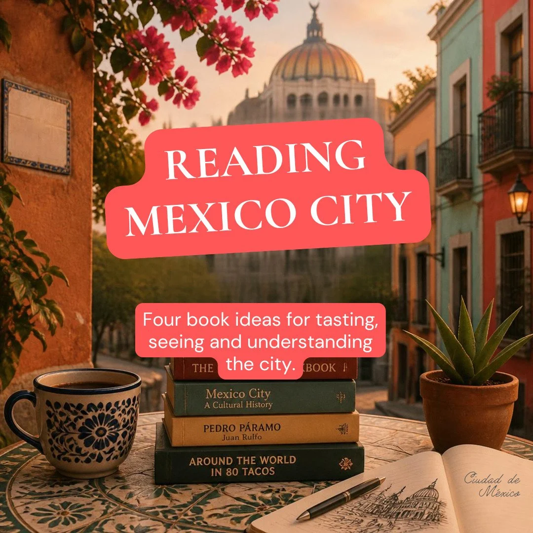 Want to understand Mexico City?  Start by reading it. 💛

These four amazing books approach the city from very different directions &mdash; through food, kitchens, neighborhoods, architecture, art and design.

1. CDMX: The Food of Mexico City &mdash;