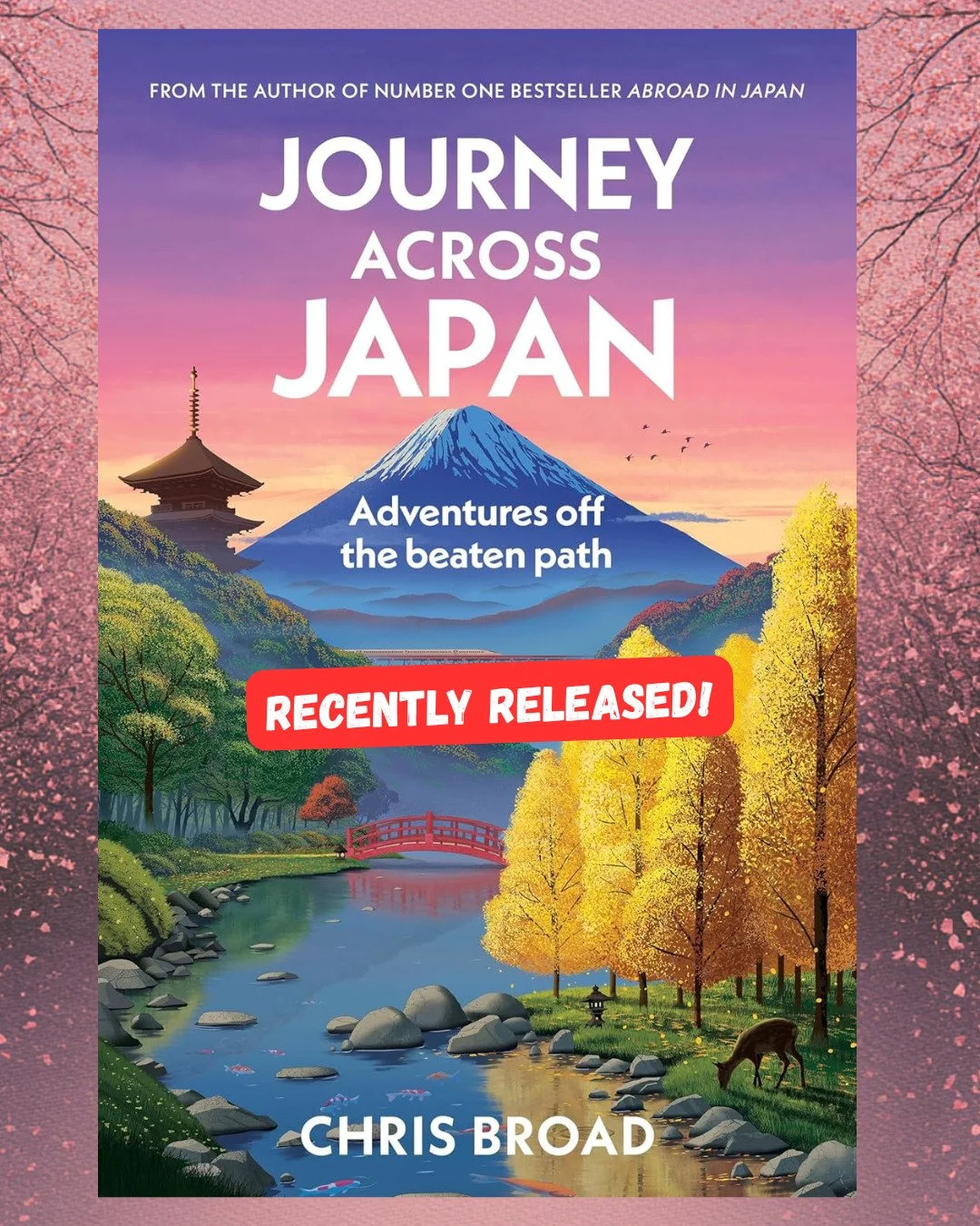 A new Japan travel book worth knowing about. 🇯🇵

Journey Across Japan by Chris Broad (Bantam/Penguin) is out now. Part travel guide, part collection of stories from the road, it takes readers through all 47 prefectures with practical recommendation
