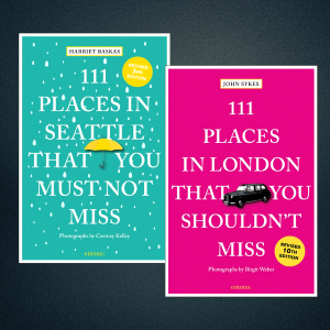 two images of 111 places books