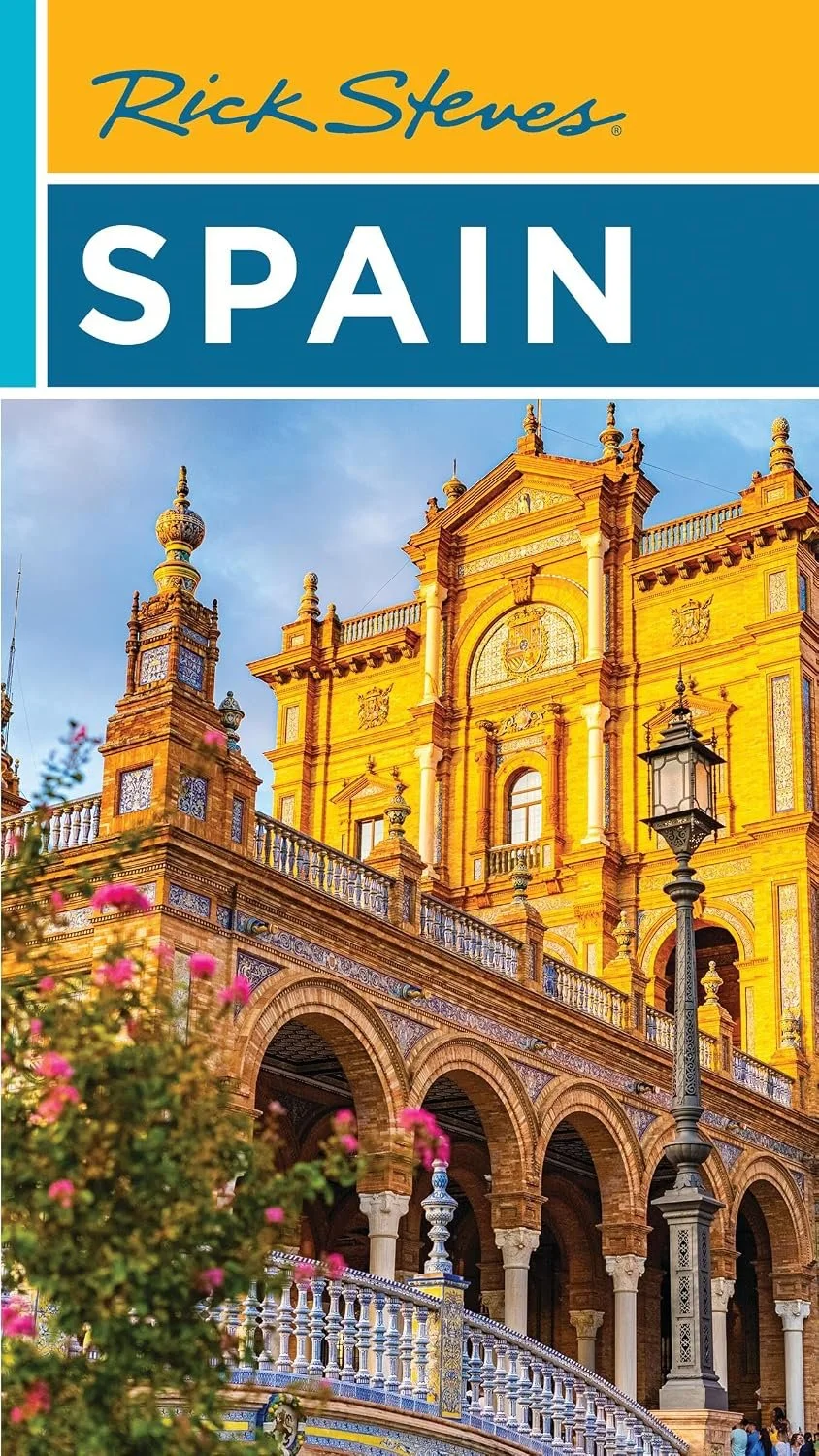book cover of the Rick Steves Spain travel guidebook