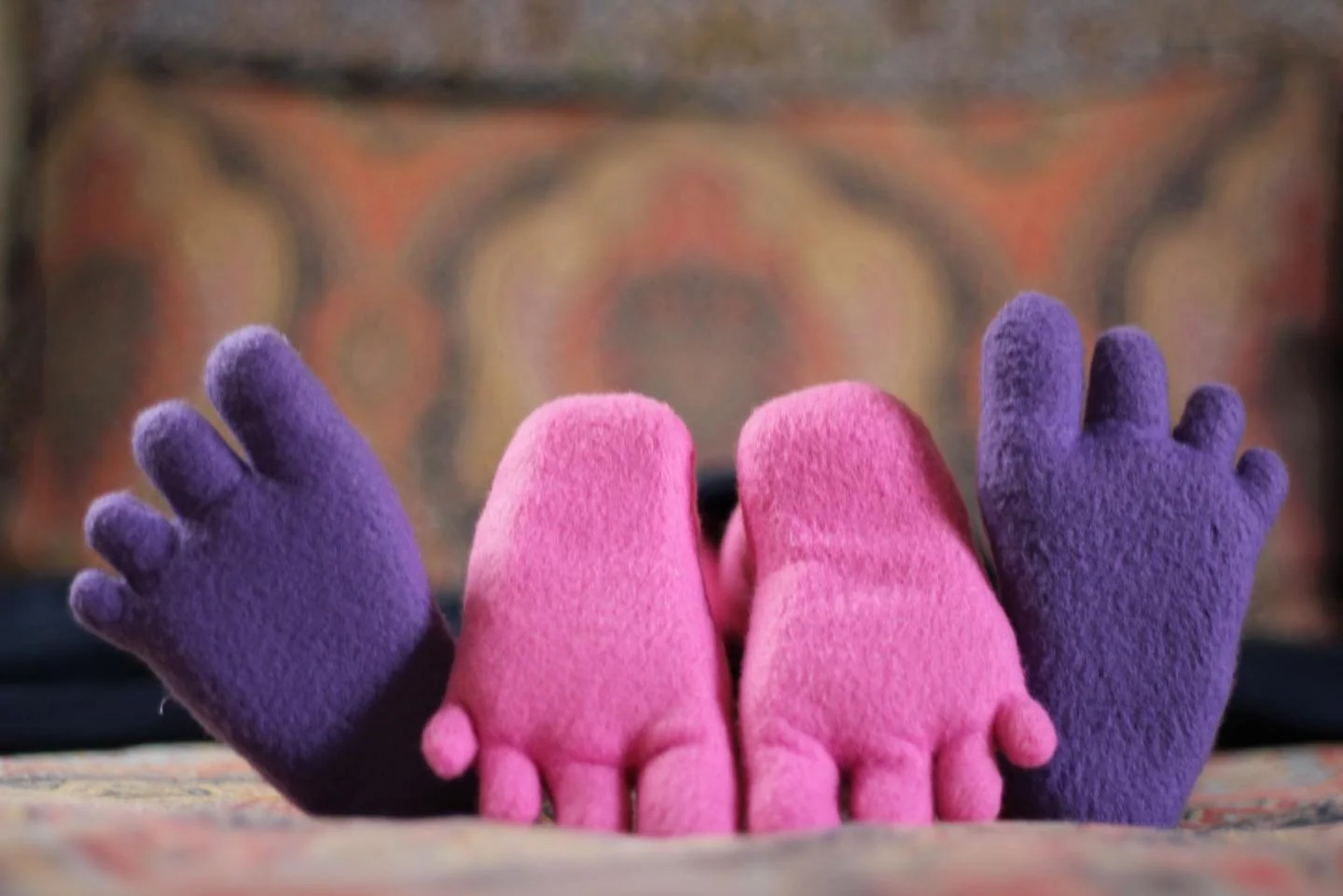 Double the fun

🛌

#onlyfelt #fourfeet #feet #barefeet #barefoot #soles #toes #pinkandpurple #sharethelove #puppet #puppetfeet #weirdart #whydoesthisexist #adelaide #southaustralia #australia #cutefeet #cute #photography #weirdphotos #crinkles #felt