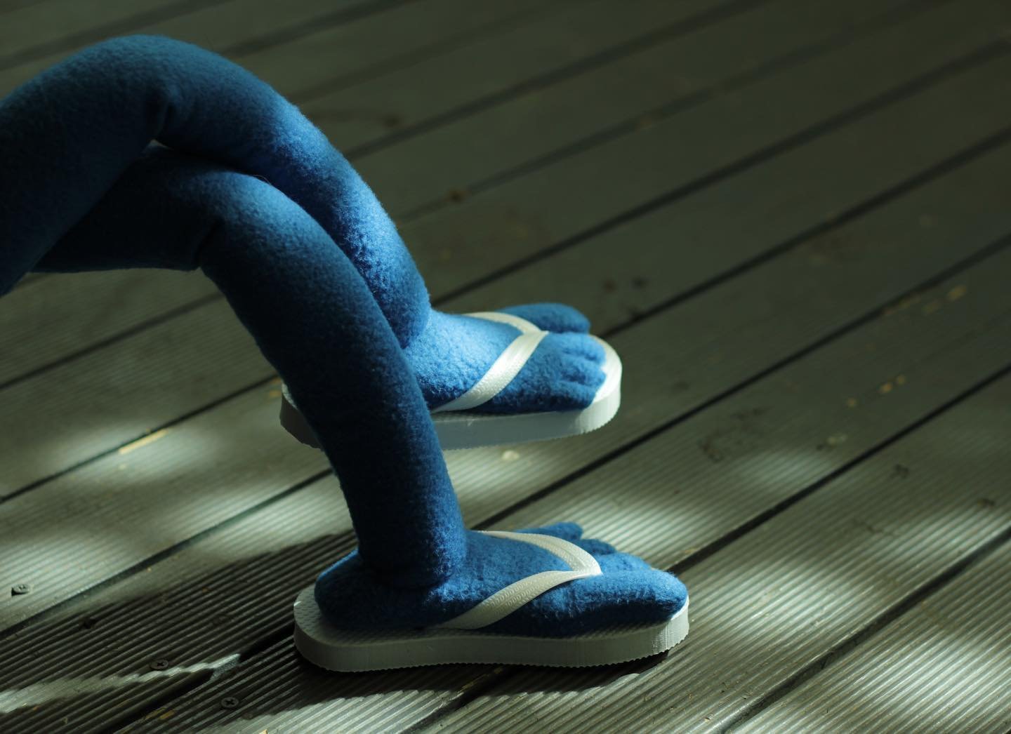 Sun kisses 🌤️

😘

#onlyfelt #dappledlight #flipflops #thongs #mottledlight #sunkisses #sunkissed #puppet #feet #toes #blue #felt #ifeltthat #weirdart #notthatweird #fridayvibes #cutefeet #cutetoes #cute #sunkiss #adelaide #southaustralia #australia