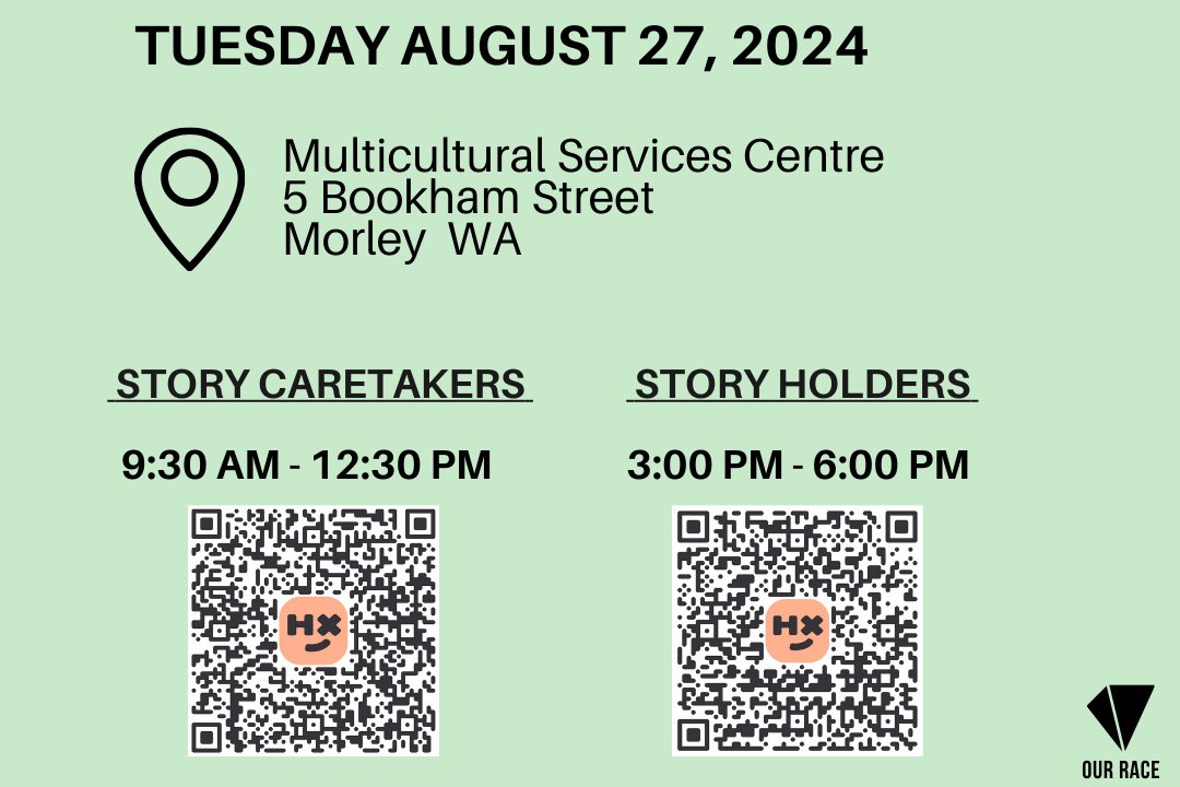 Boorloo/Perth Story Caretaker Workshop: Respecting Story Holders and their Stories