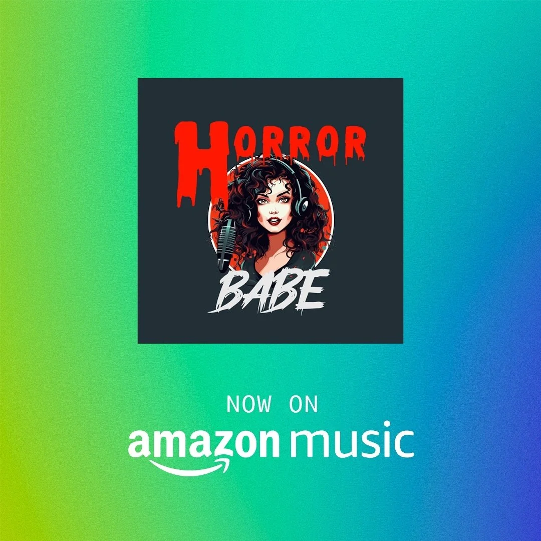 Exciting news! 🎉 Horror Babe Show is now available on Amazon Music! That means more horror babes can tune in to my deep dives into horror.🔪 I’m thrilled to make the show even more accessible for all you horror lovers out there. 👻
Big shouto