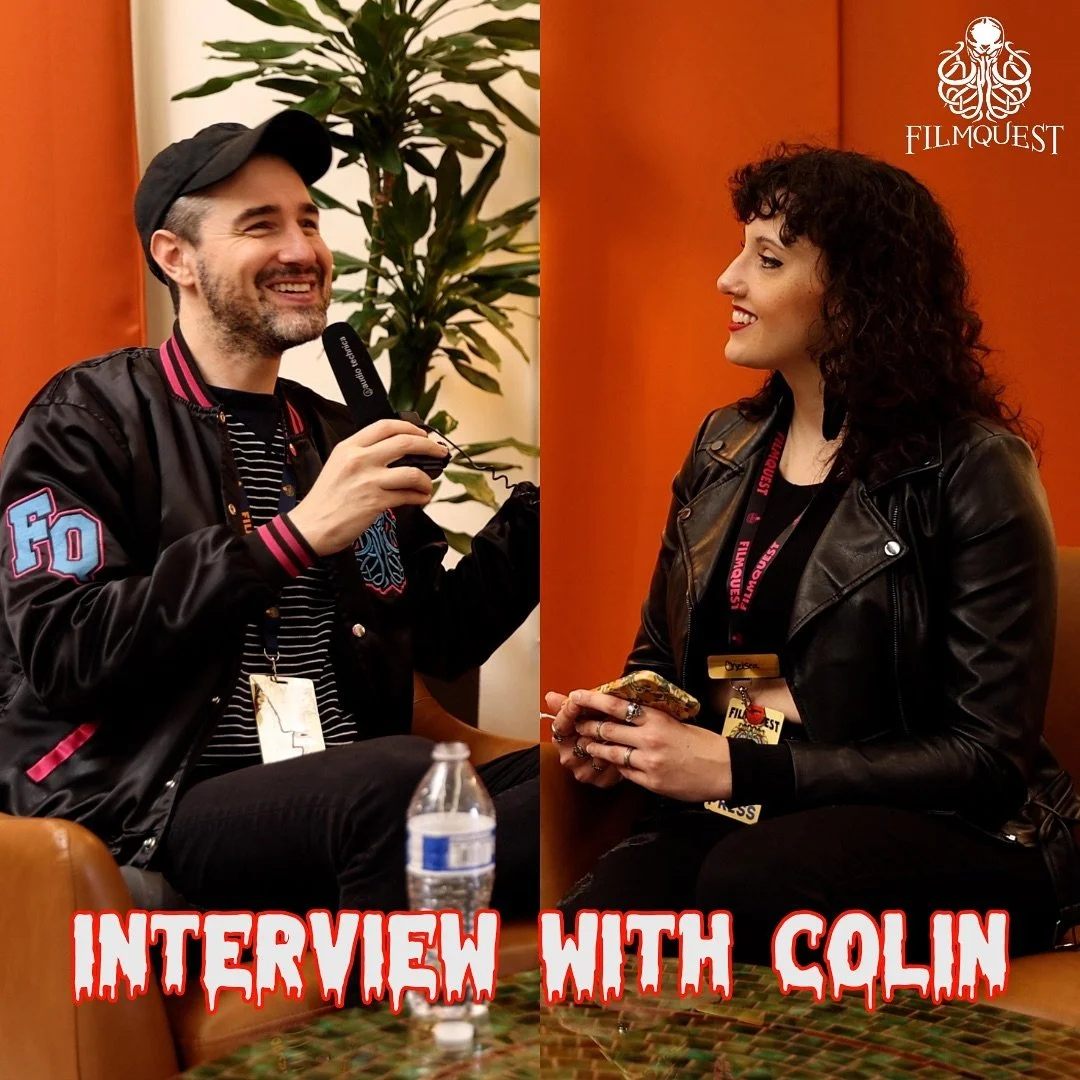 ICYMI! 📣 I went to FilmQuest the last week of October where I interviewed several killer filmmakers and connected with many more. My first interview was with the lovely @colingcooper with his horror short @bathbombhorror 🫧
Enjoy my conversation wi