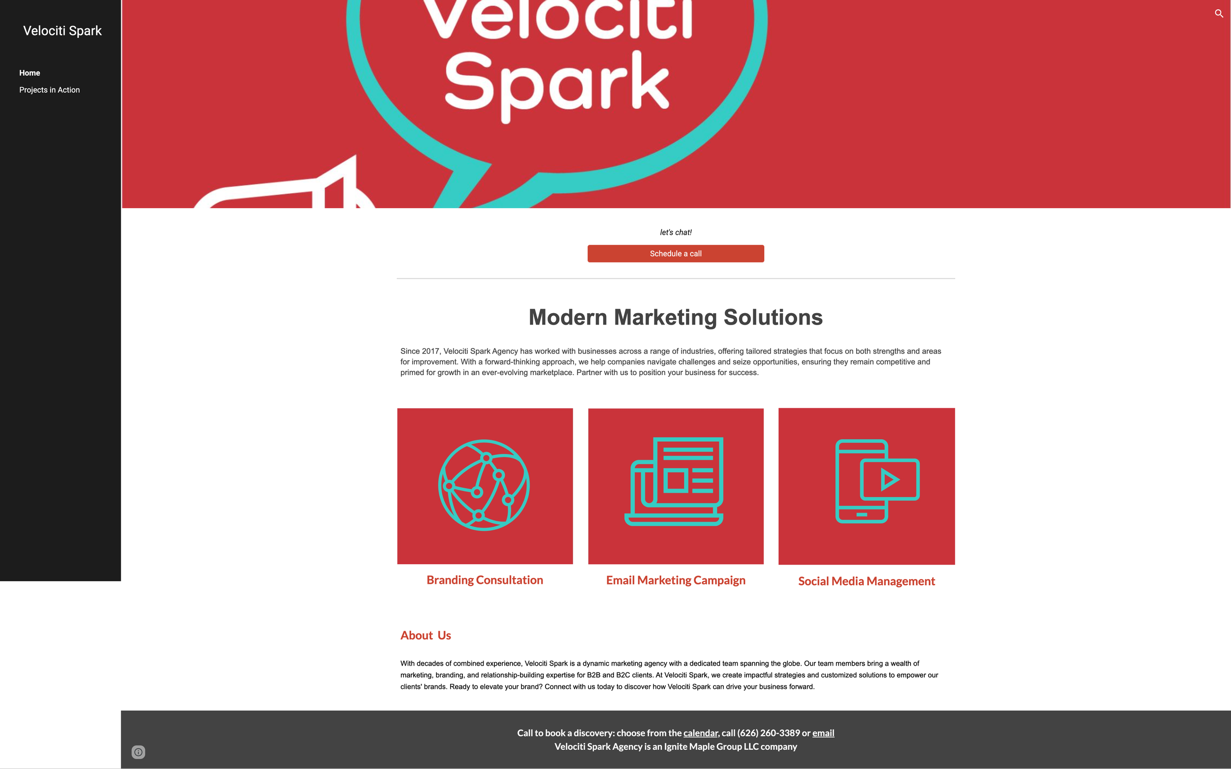 velociti spark | before