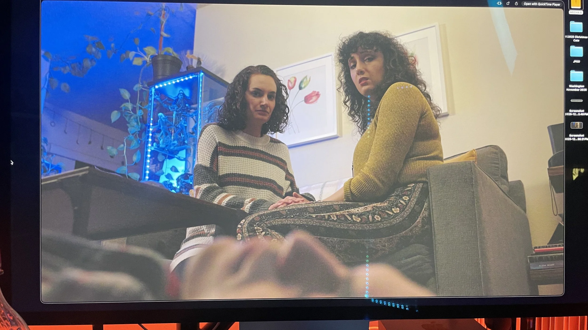 Behind-the-Scenes of "Roommates" Horror Short | Kelsey Peterjohn & Chelsea Beller