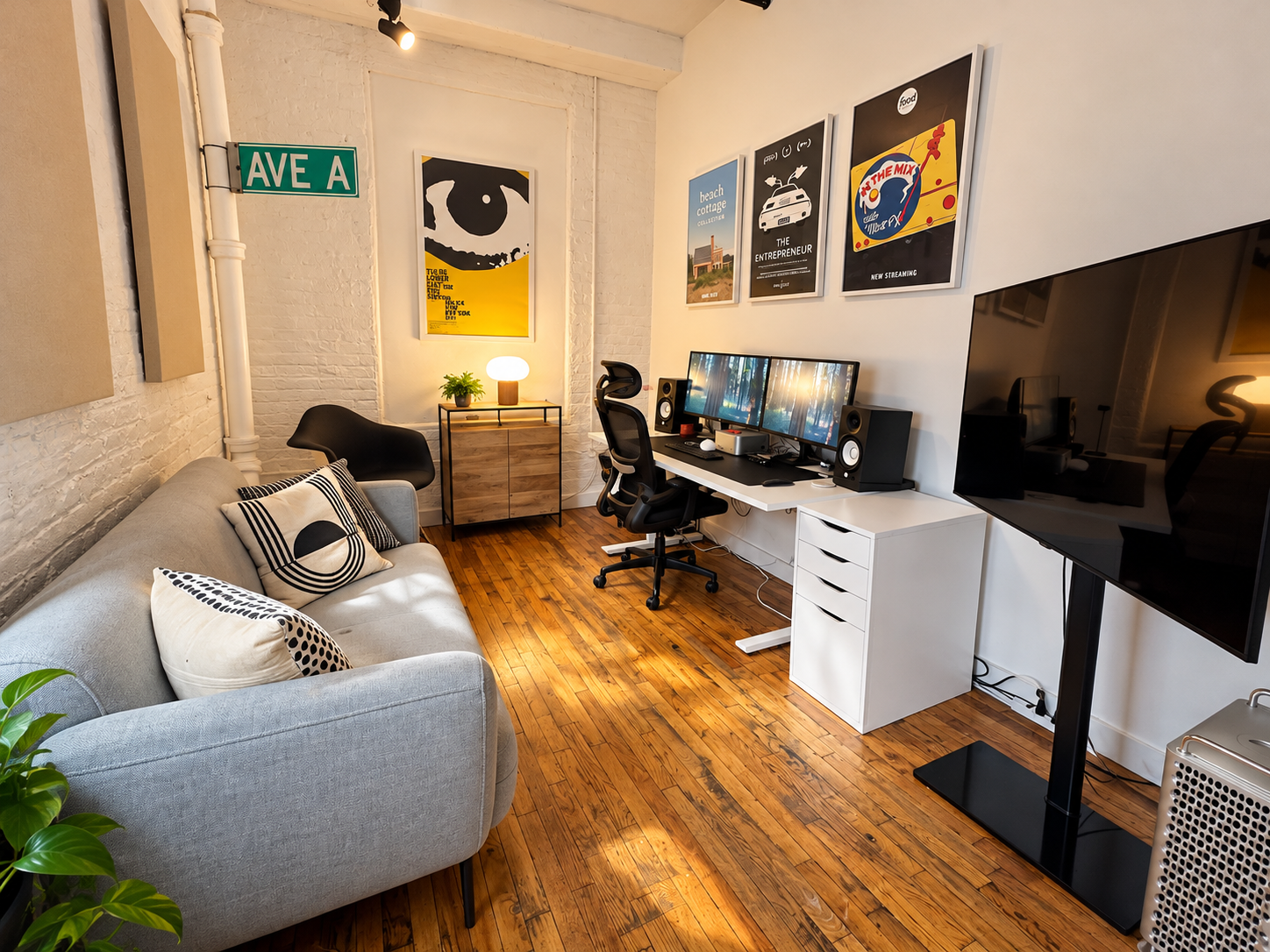 Cozy Modern Edit Suite with Sofa.png
