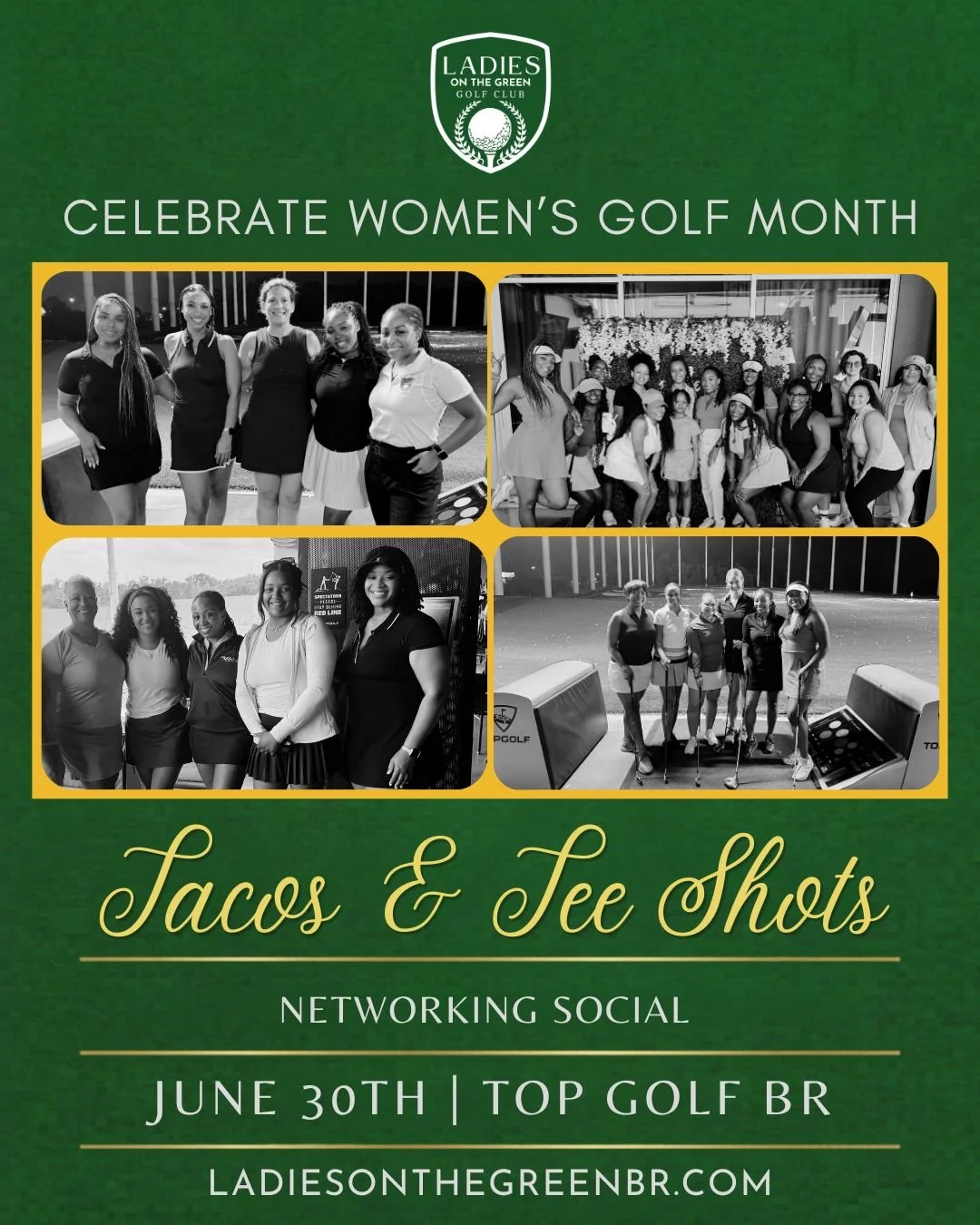 Tacos & Tee Shots - Women's Golf Month Social