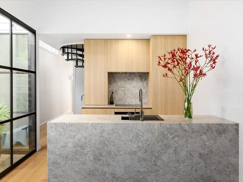 Lighting in kitchen renovation Geelong