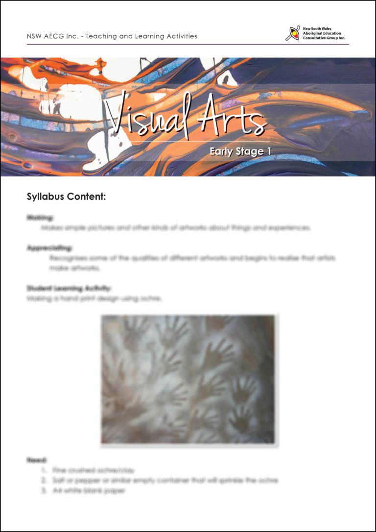 Early Stage 1: Visual Arts