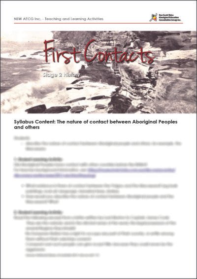 Stage 2 History: First Contacts
