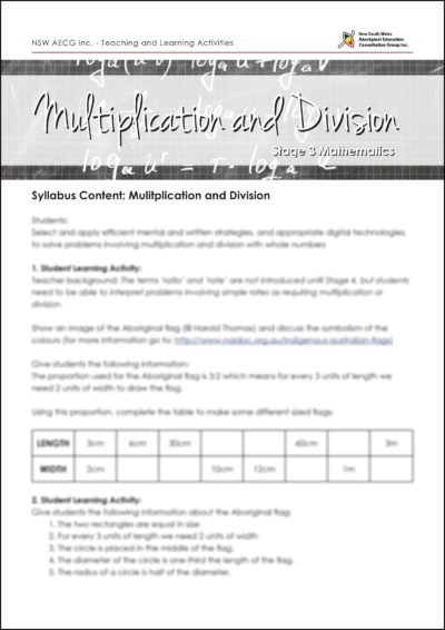Stage 3 Maths: Multiplication and Division