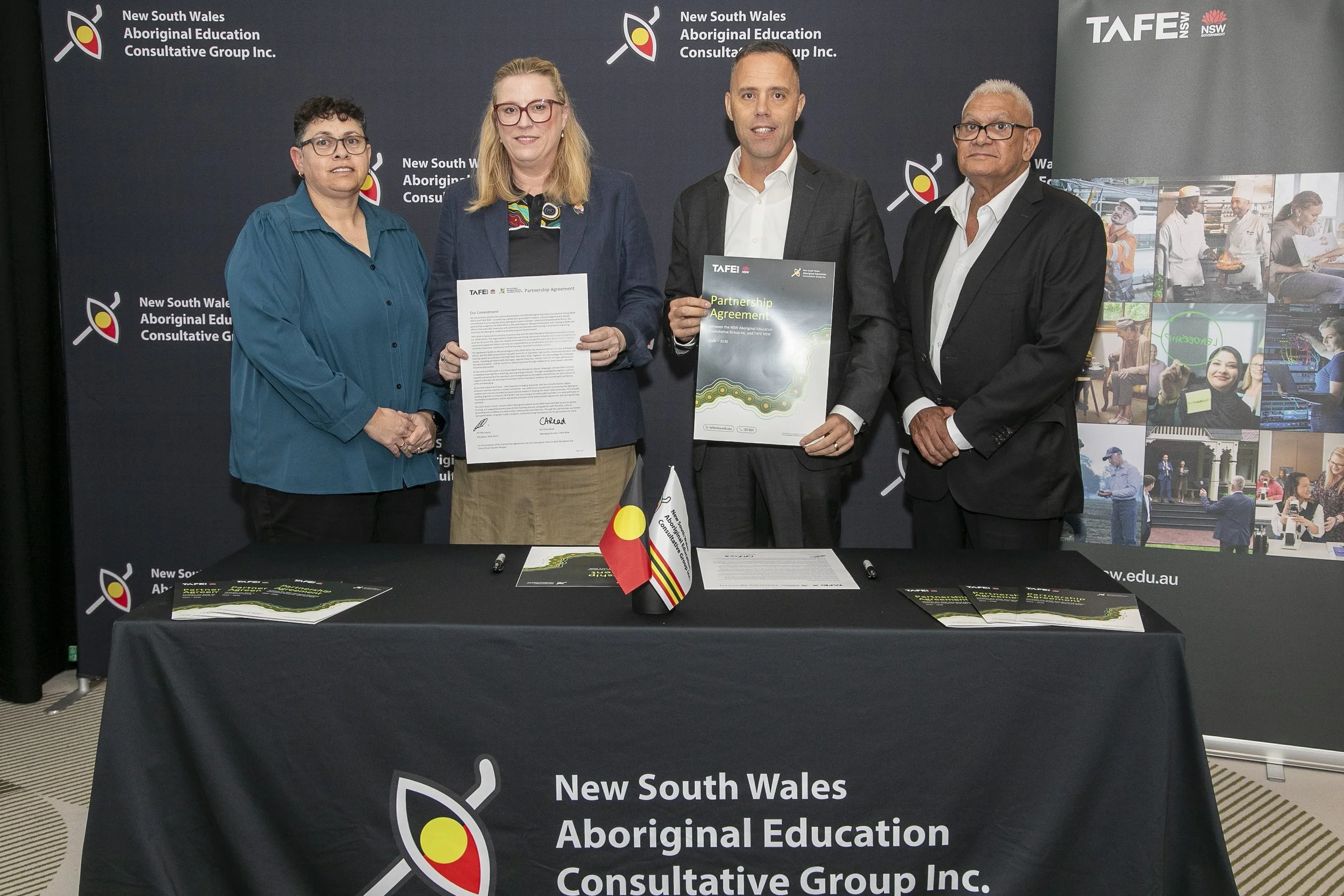 NSW AECG and TAFE NSW commitment to strengthen training pathways for Aboriginal and Torres Strait Islander students