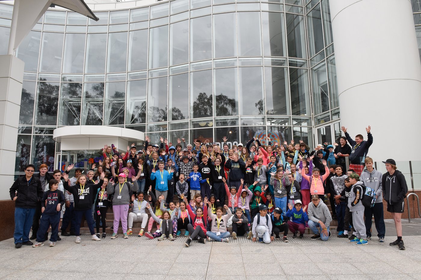 STEM Camp Wagga Wagga 2016 – The group travelled to Canberra to visit the Questacon Centre.