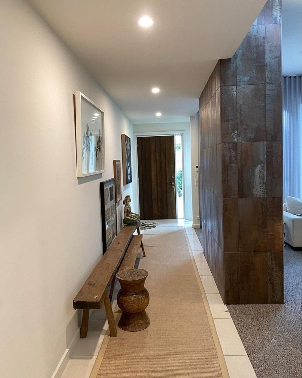 A before and after transformation, where X-Bond was installed over existing floor and wall tiles.
