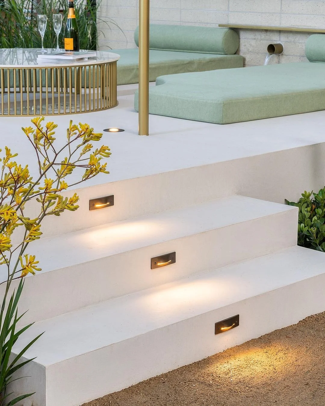 microcement stairs