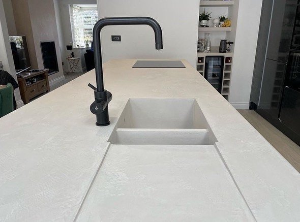 microcement sink