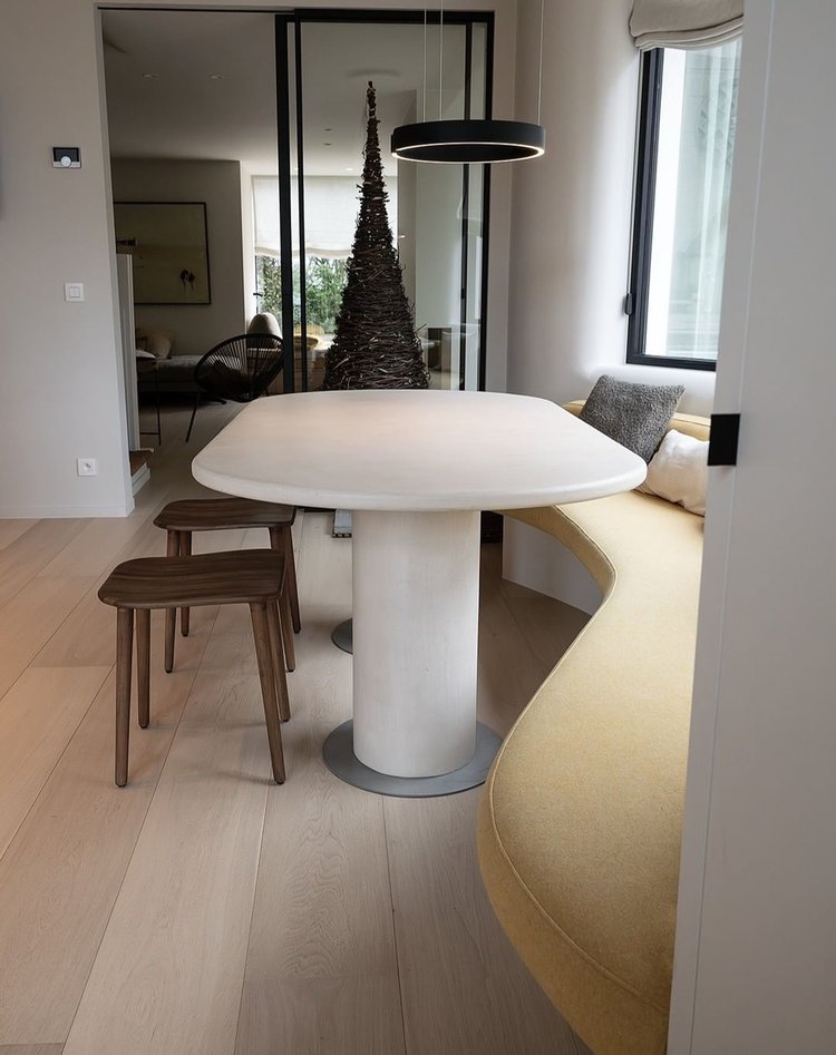microcement table