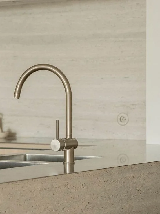 champagne gold tapware