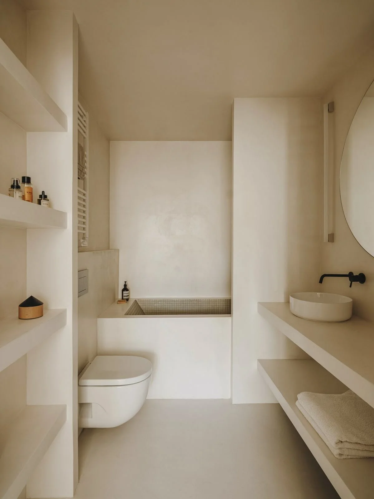 microcement bathroom