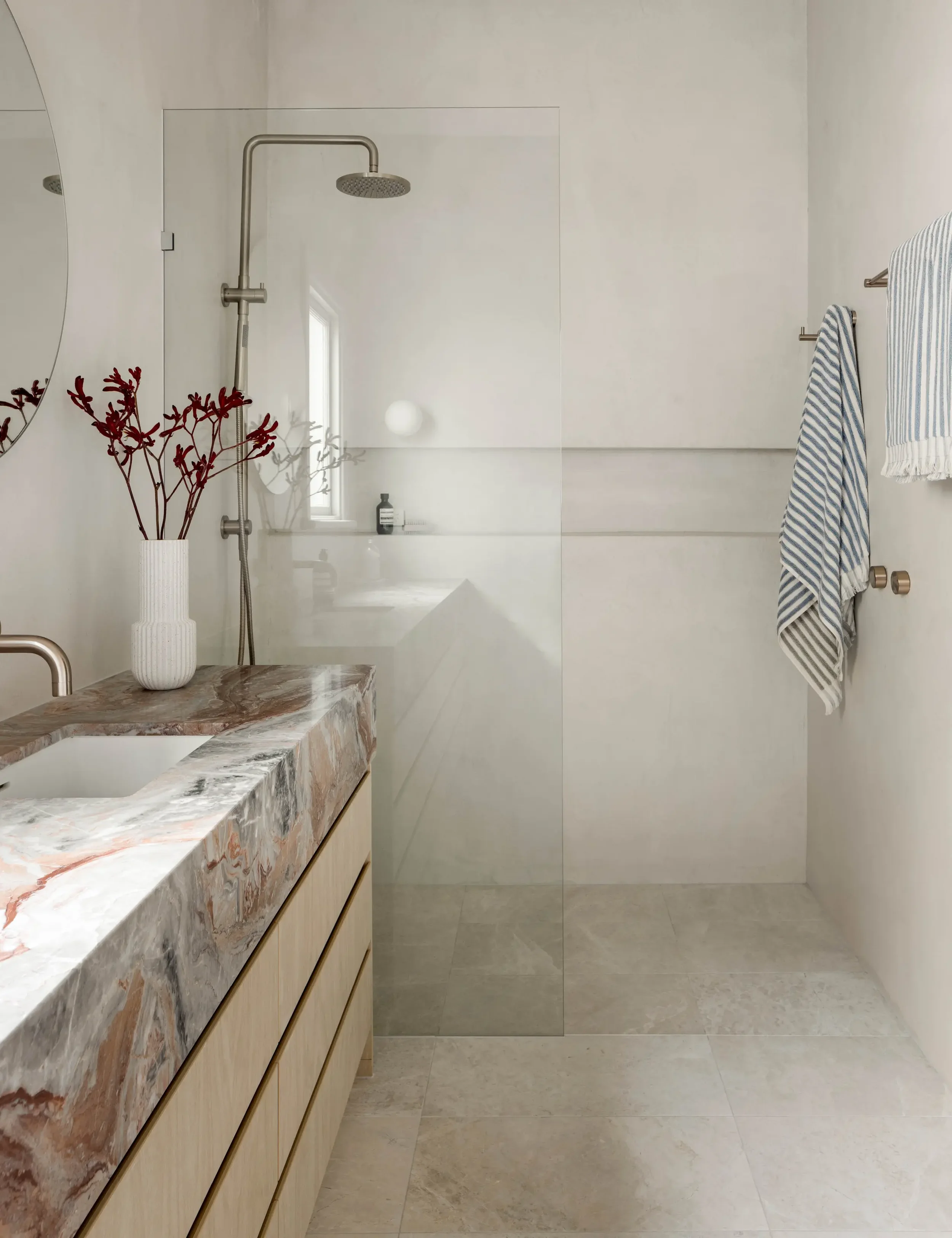 x-bond microcement shower