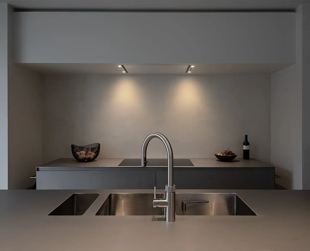 x-bond microcement kitchen splashback