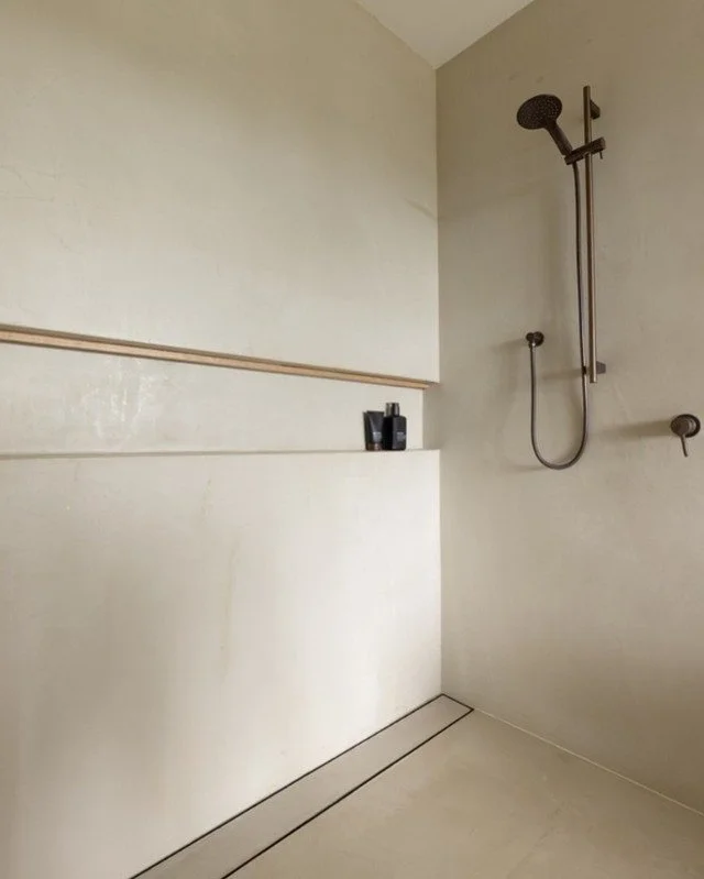 x-bond microcement shower