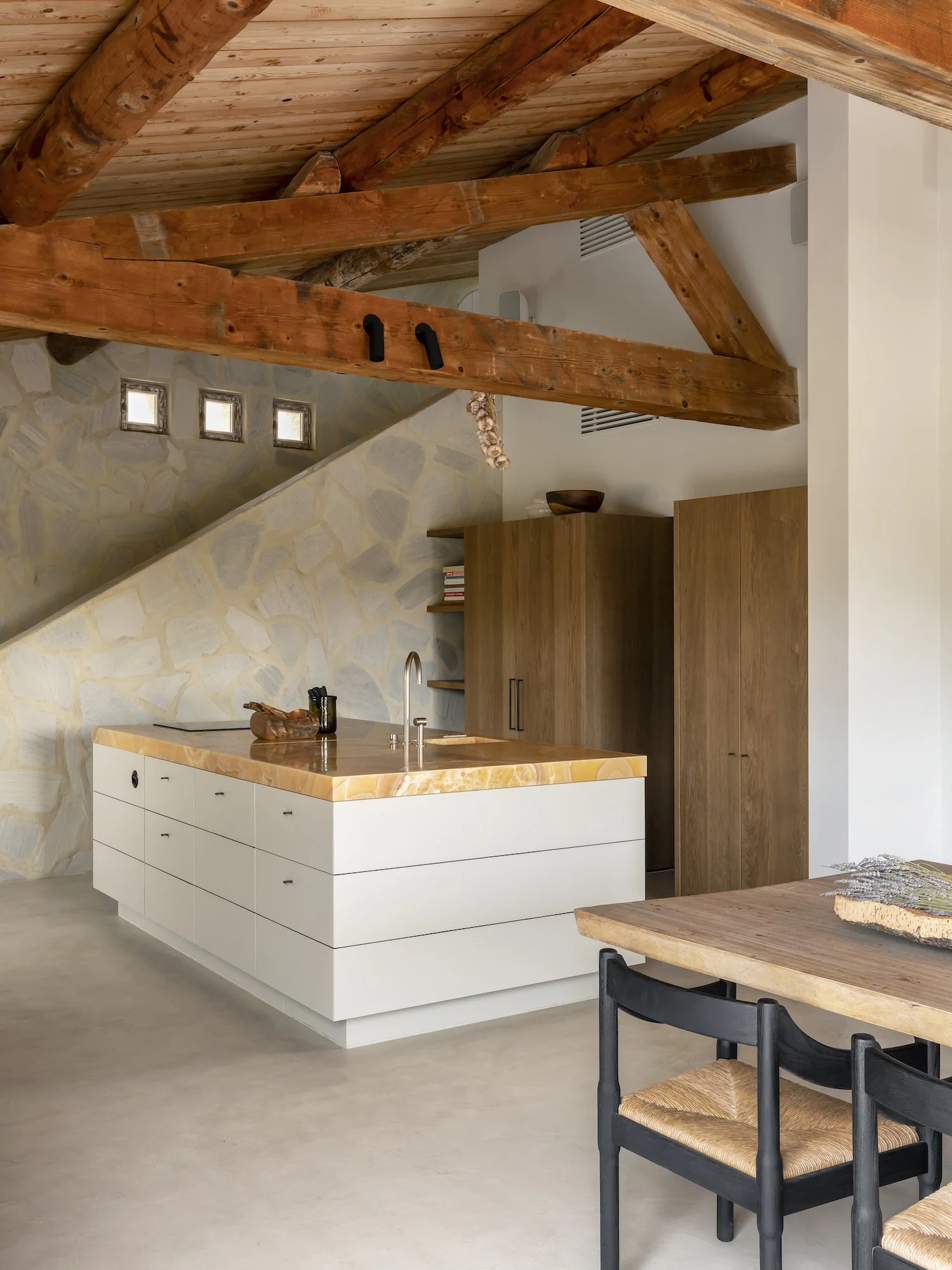 x-bond microcement kitchen flooring