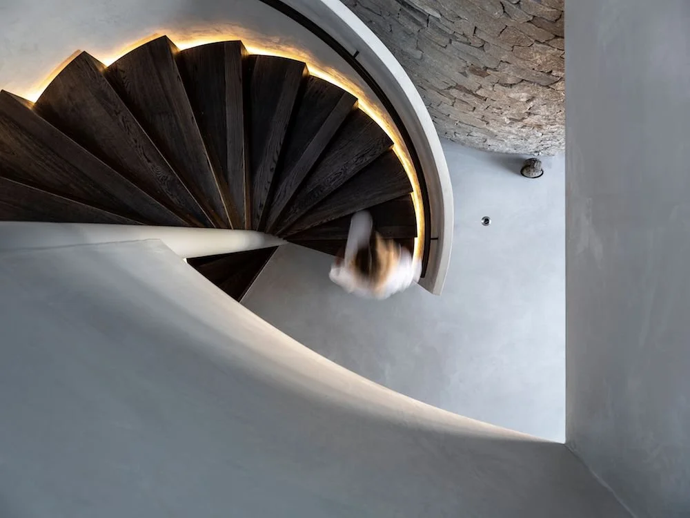 x-bond microcement staircase