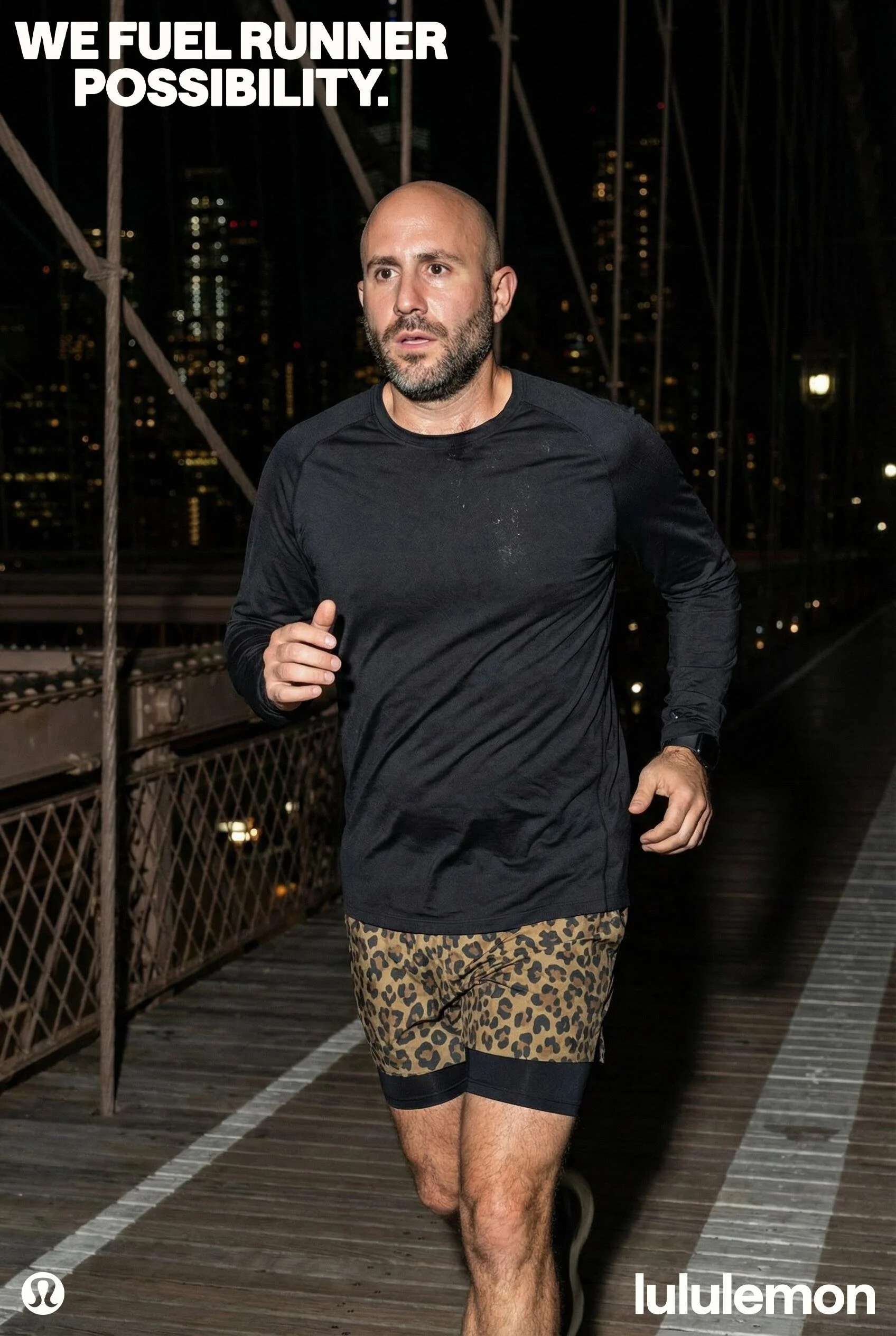 Lululemon brand activation featuring custom AI environment generation.