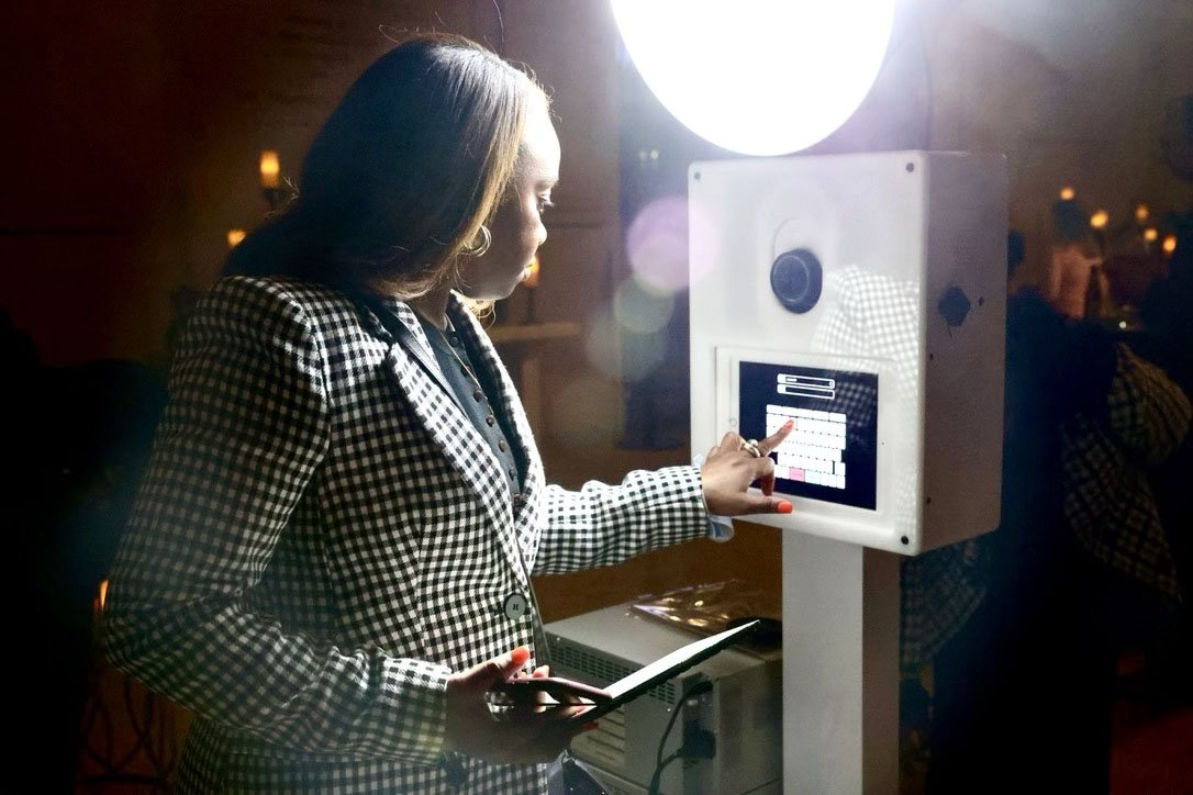 Legacy Studio modern photo booth rental for corporate events and nationwide brand activations.