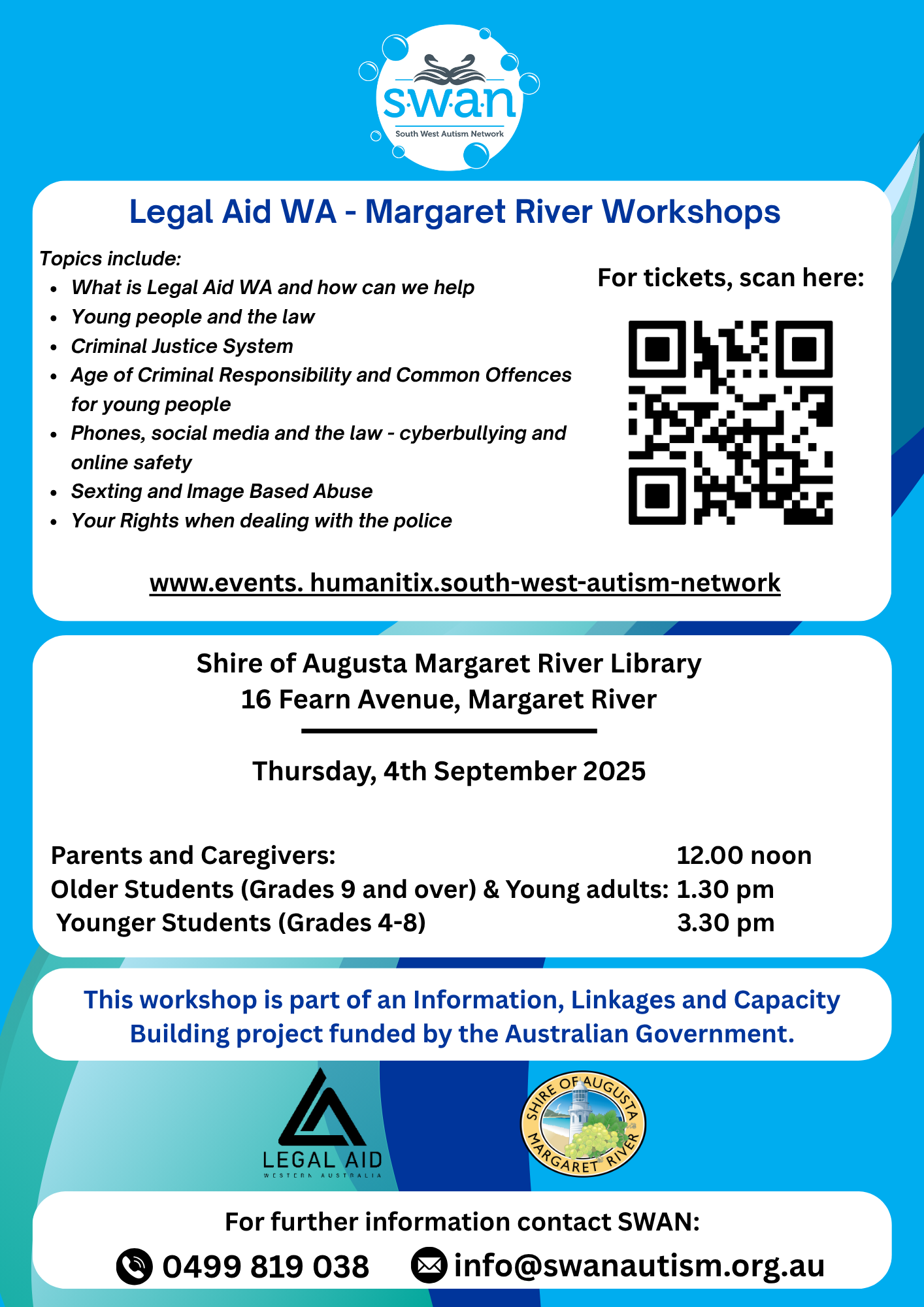 Legal Aid Workshops