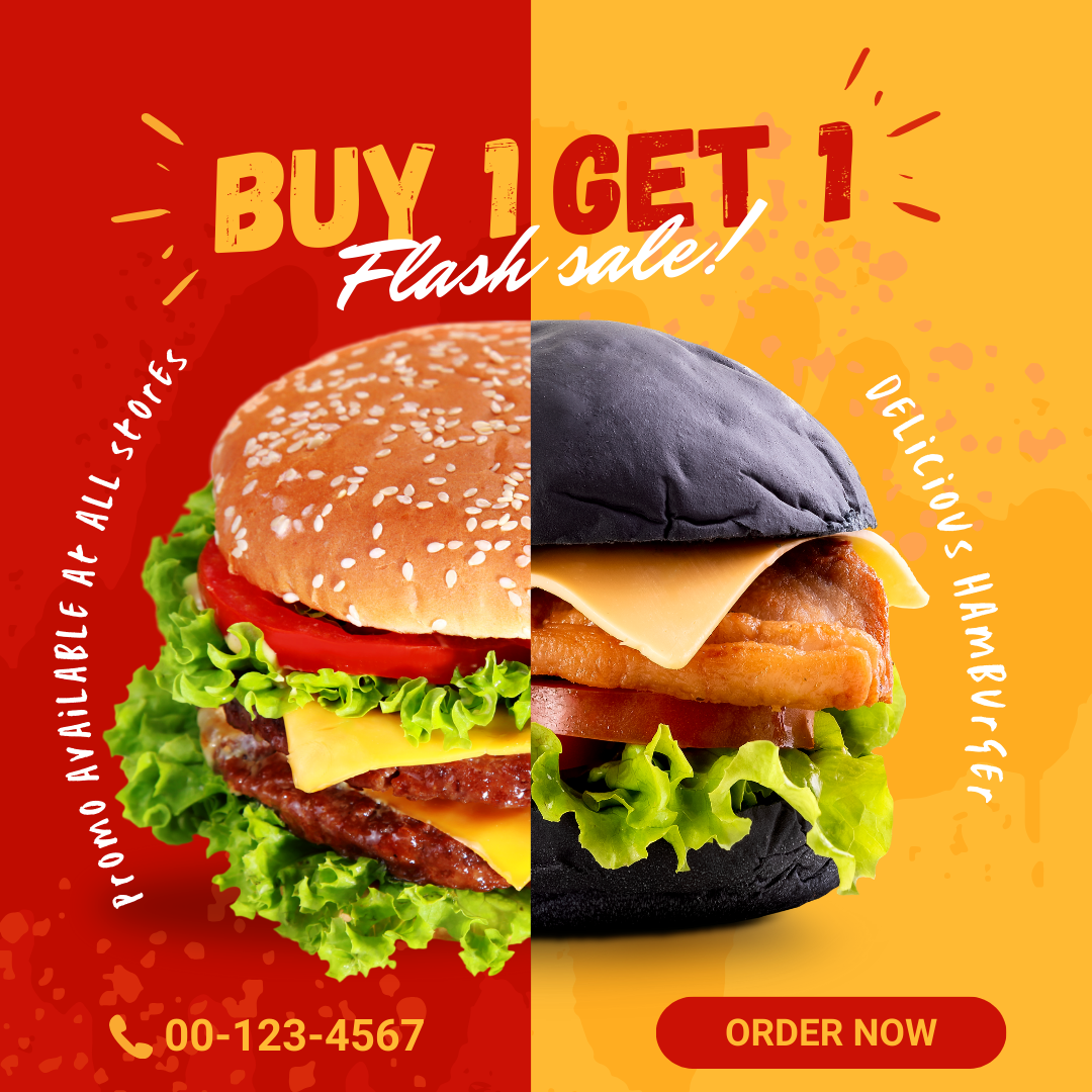 Burger restaurant sale social media ad.png