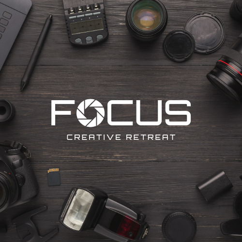 Pictorial logo design featuring a camera business