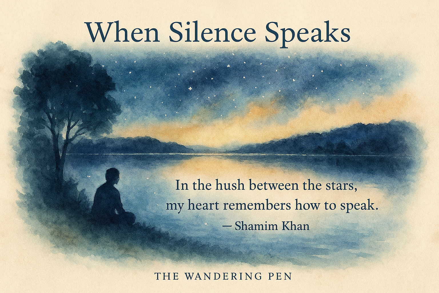 When Silence Speaks