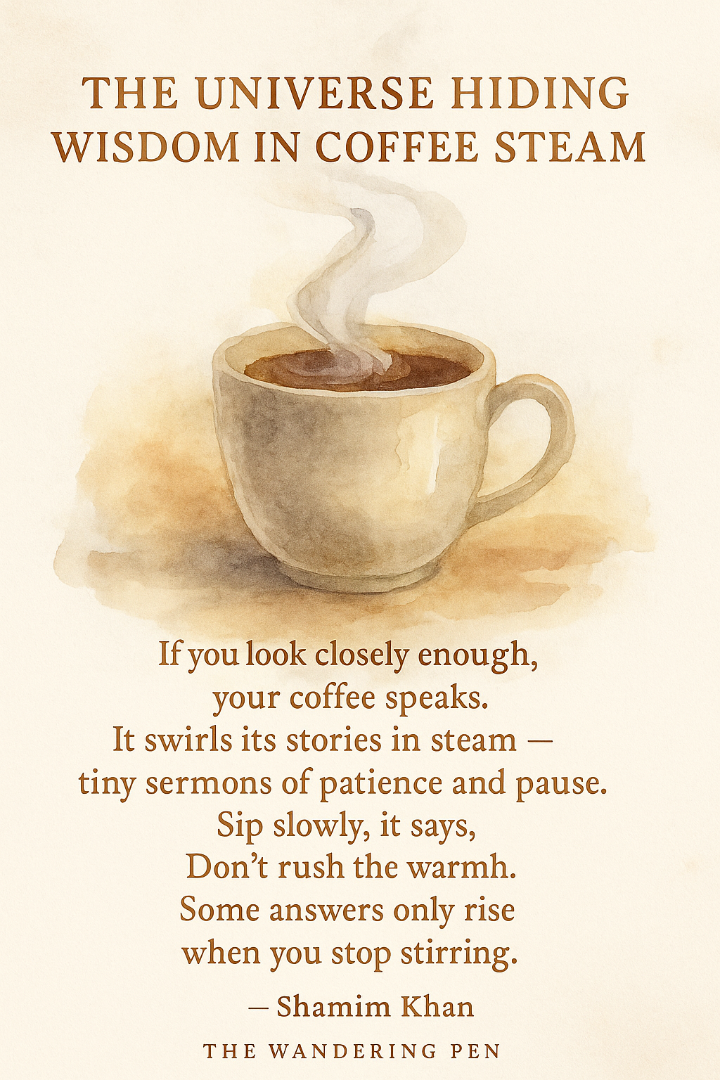 Caffeinated Wisdom