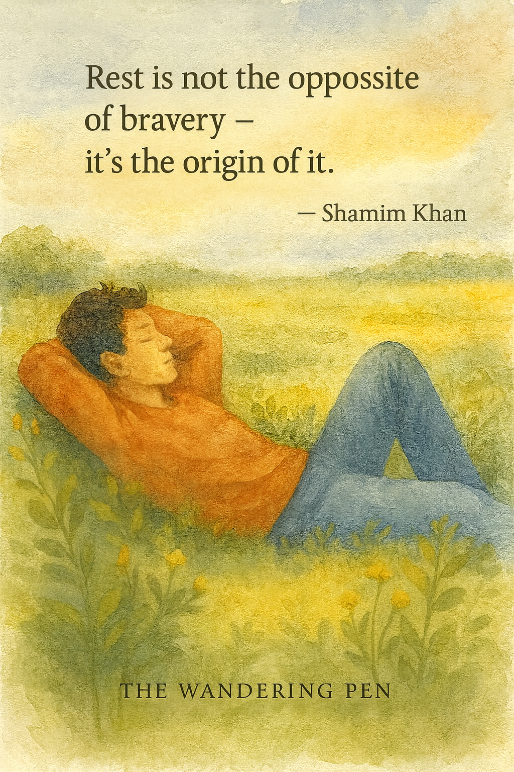 🌿 Your Brave Spark Works Best When You Slow Down