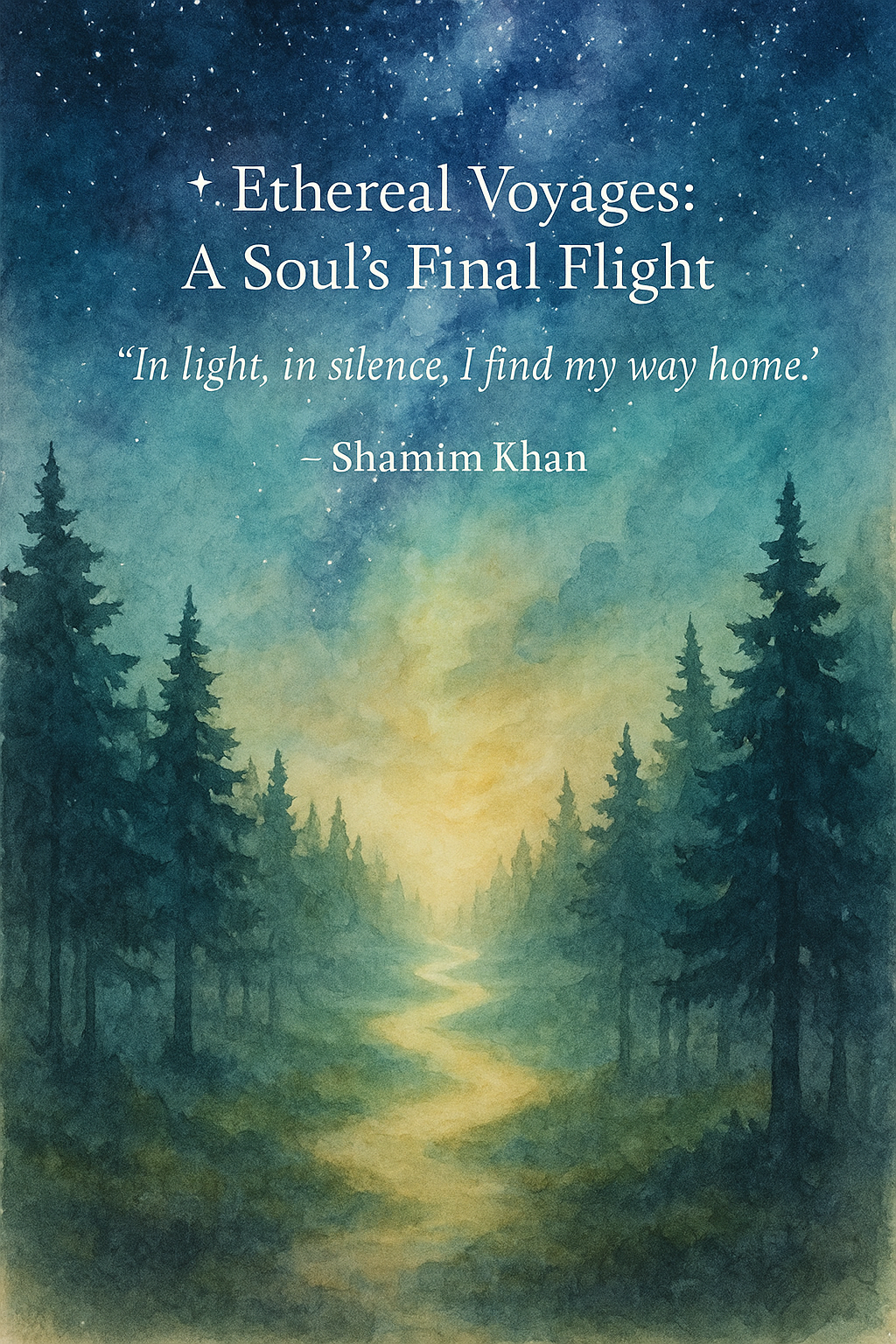 Ethereal Voyages: A Soul's Final Flight