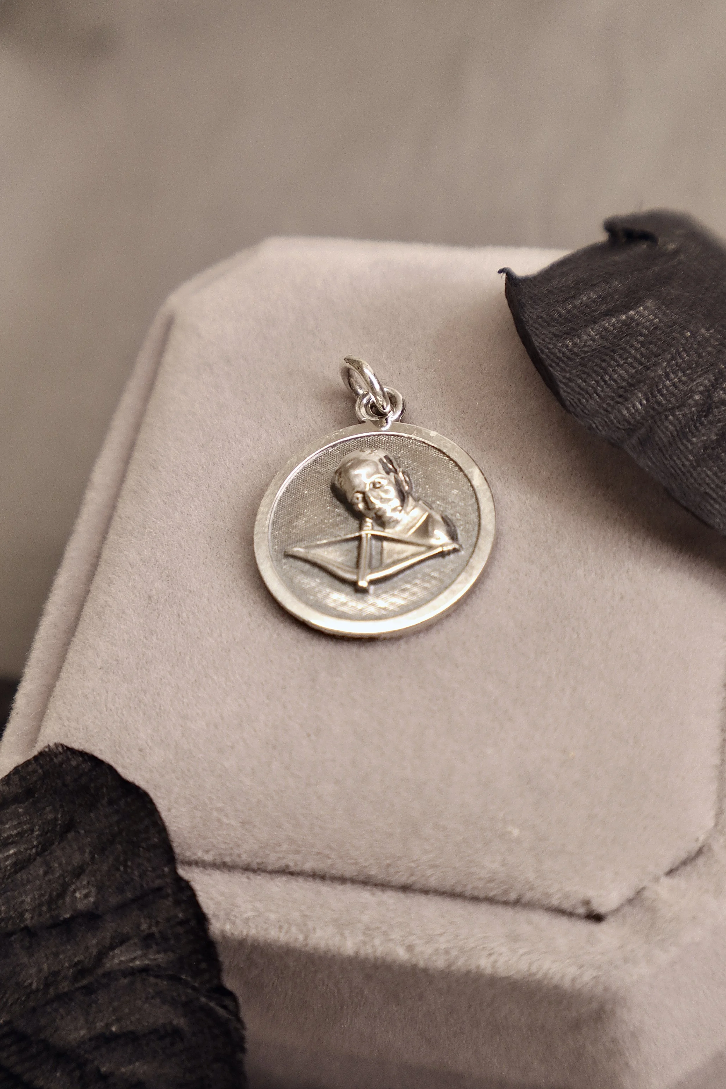 Sagittarius Archer Charm - Silver