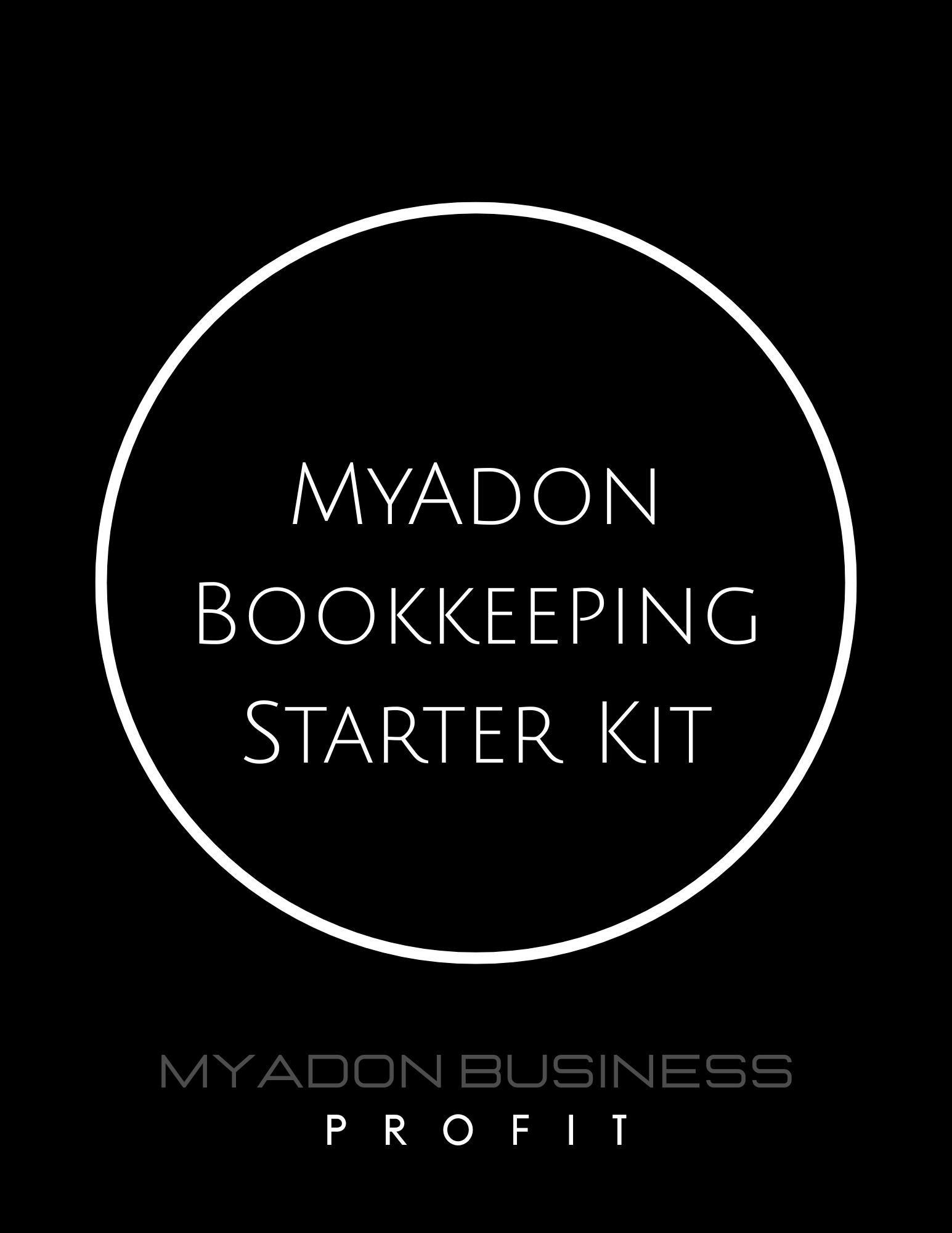 MyAdon Bookkeeping Starter Kit