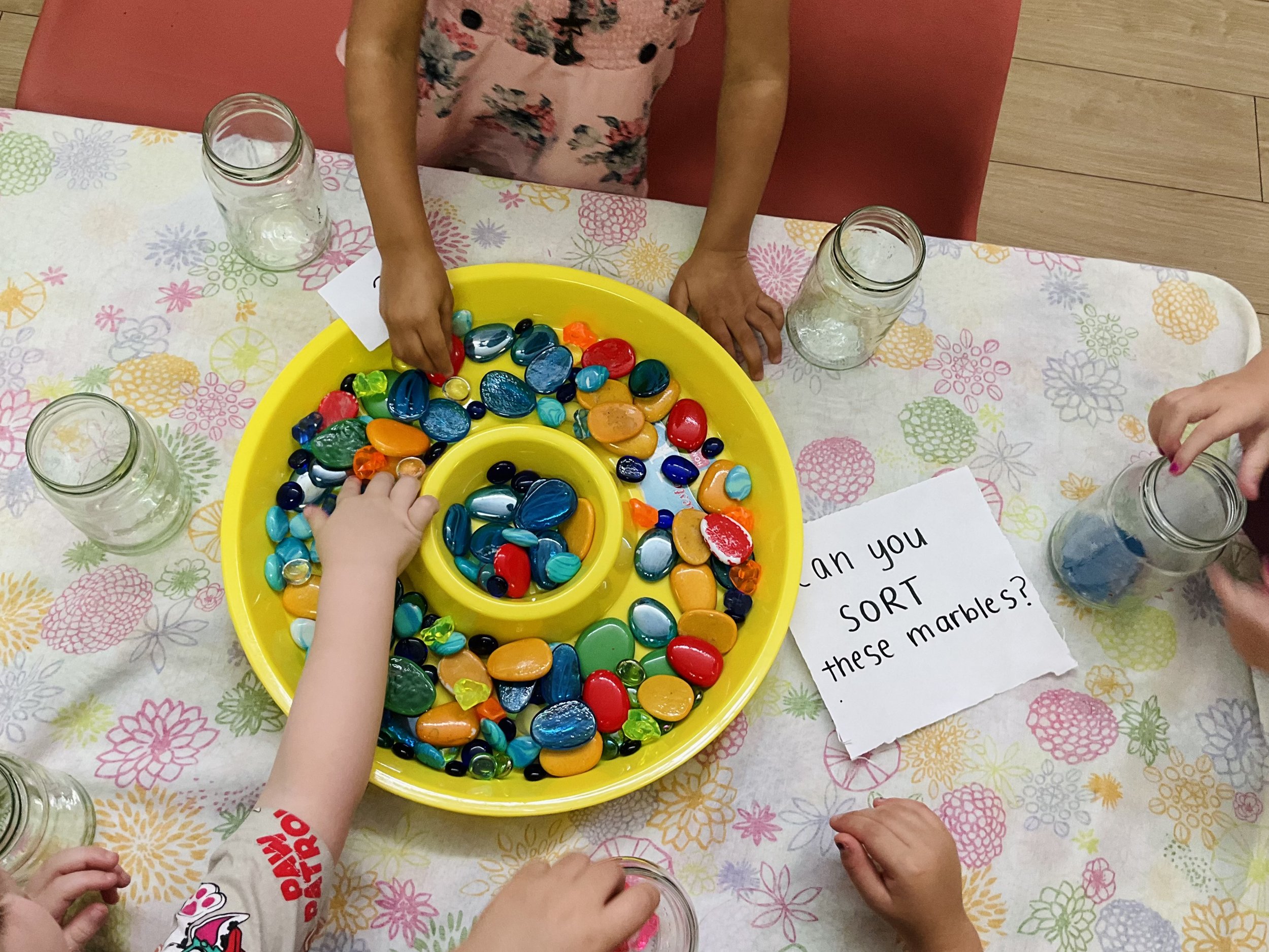 'Can you sort these marbles?' Activity