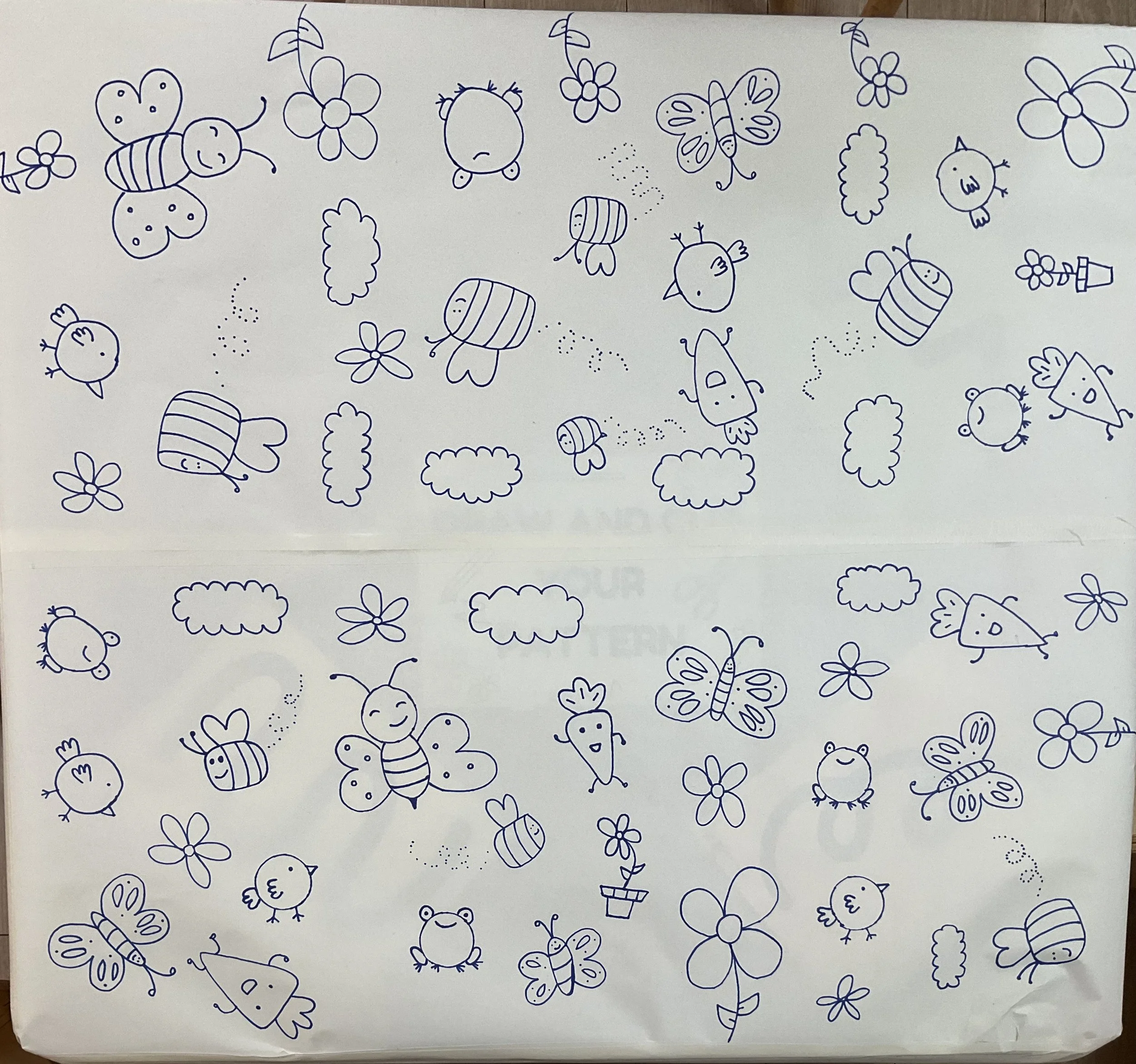 Table colouring activity