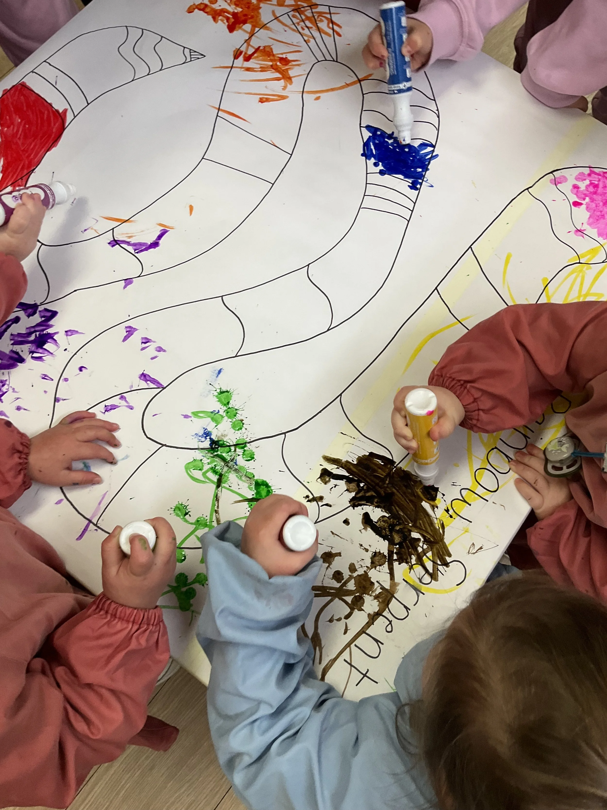 The Rainbow Serpent Colouring (NAIDOC)