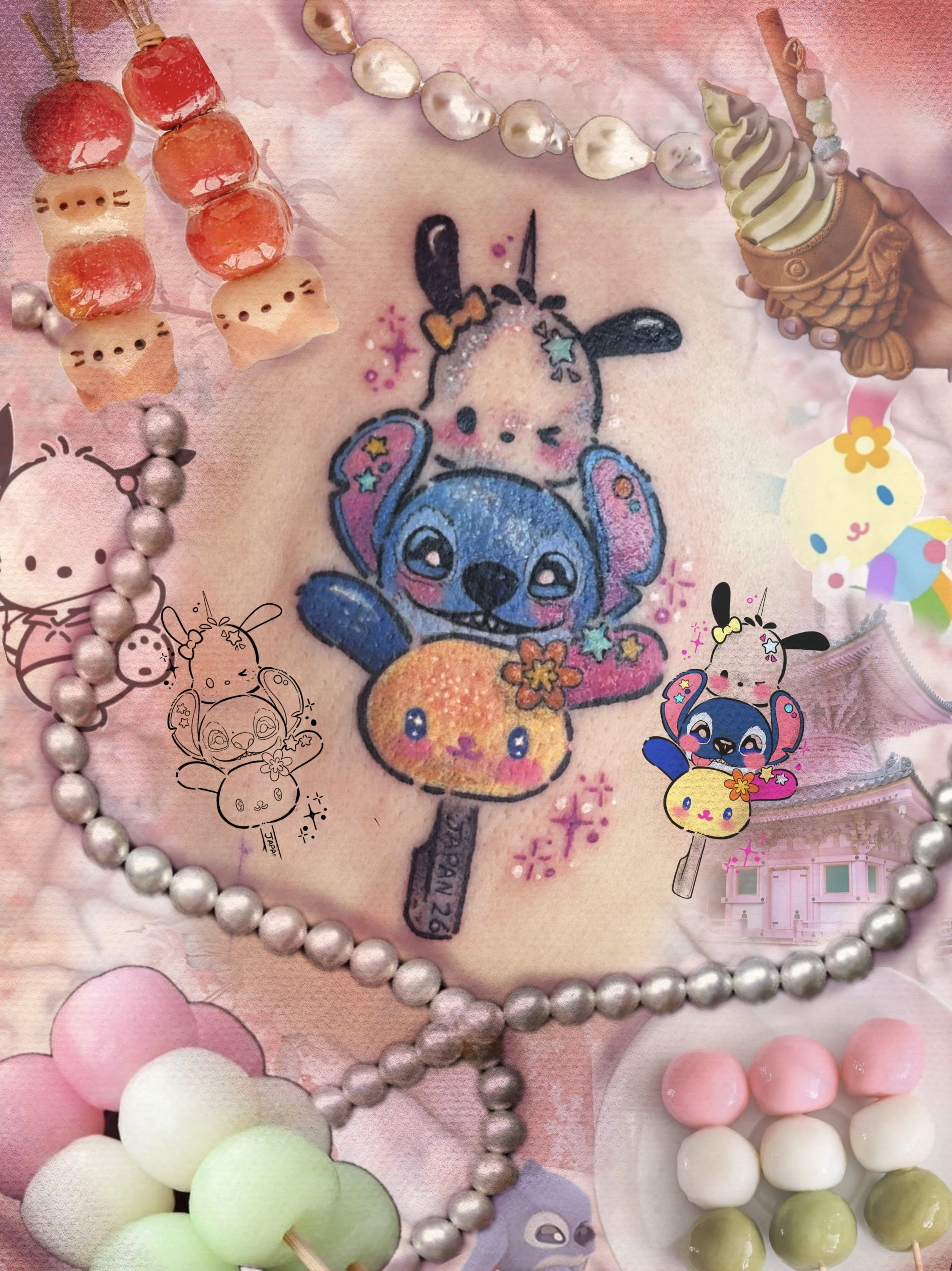 Bunny color character dango.png