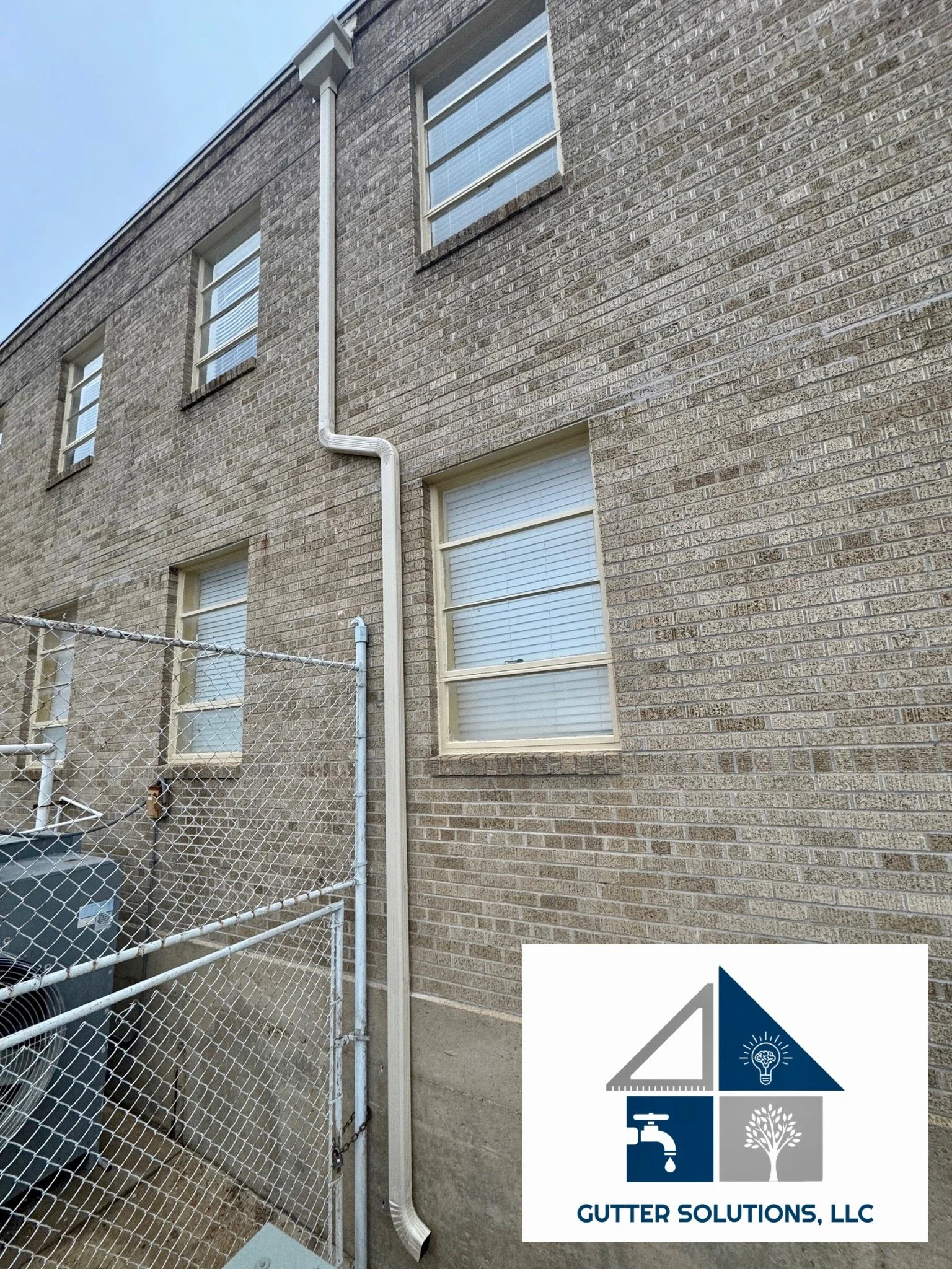 Commercial Downpout Installation