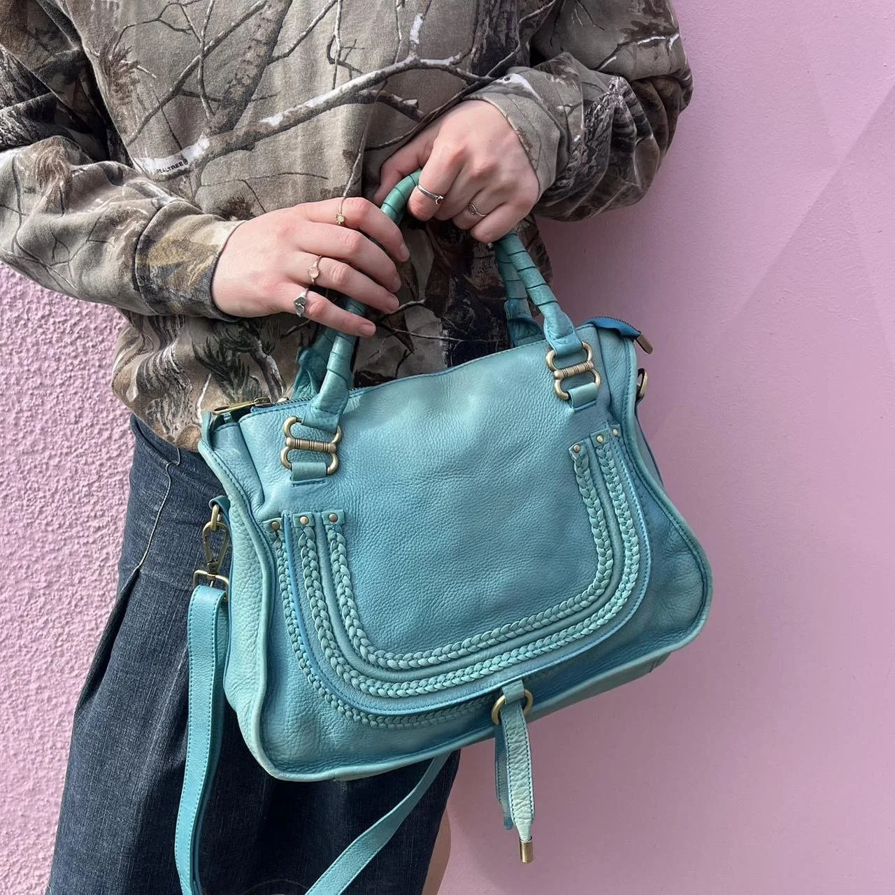 The coolest blue bag.