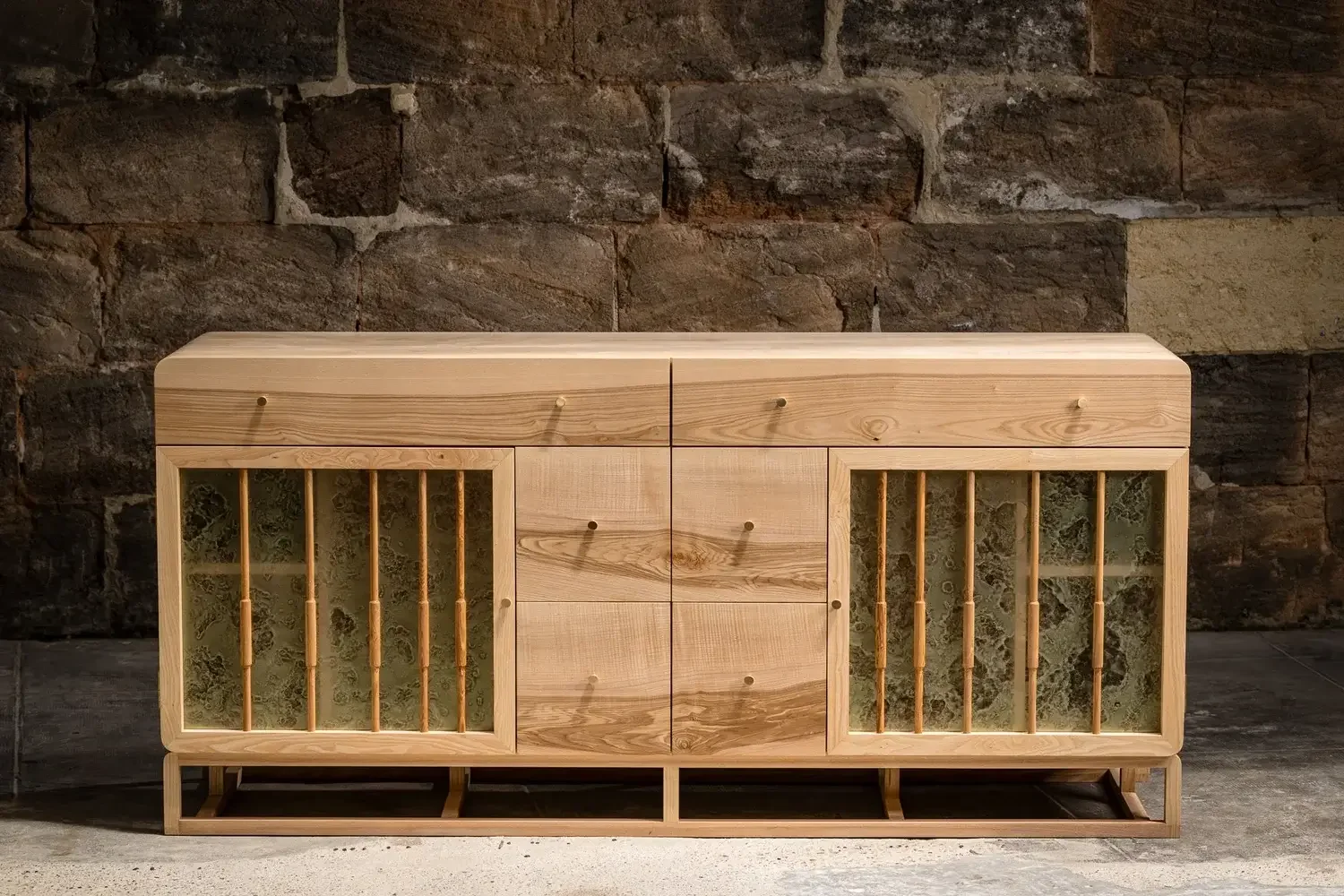 Meuble buffet Bamba en bois massif, made in France
